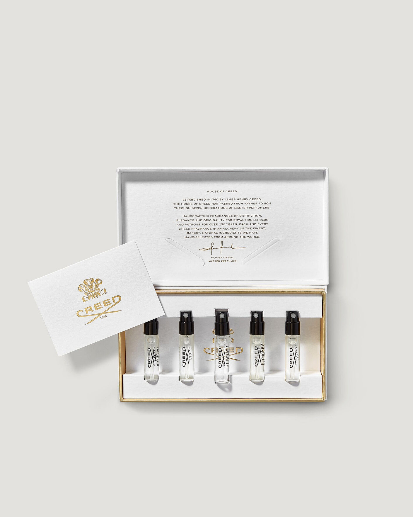 Herre | Parfyme | Creed | Sample Set Eau de Parfum 5 x 1,7 ml