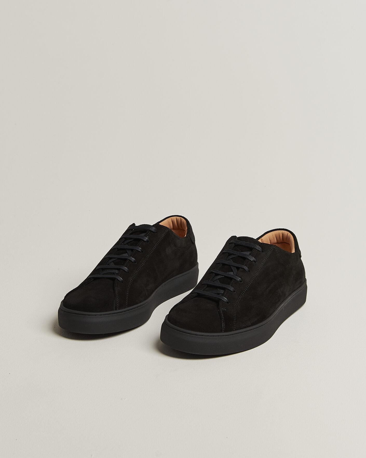 Herre | Sneakers | Myrqvist | Oaxen Monochrome III Sneakers Black Suede