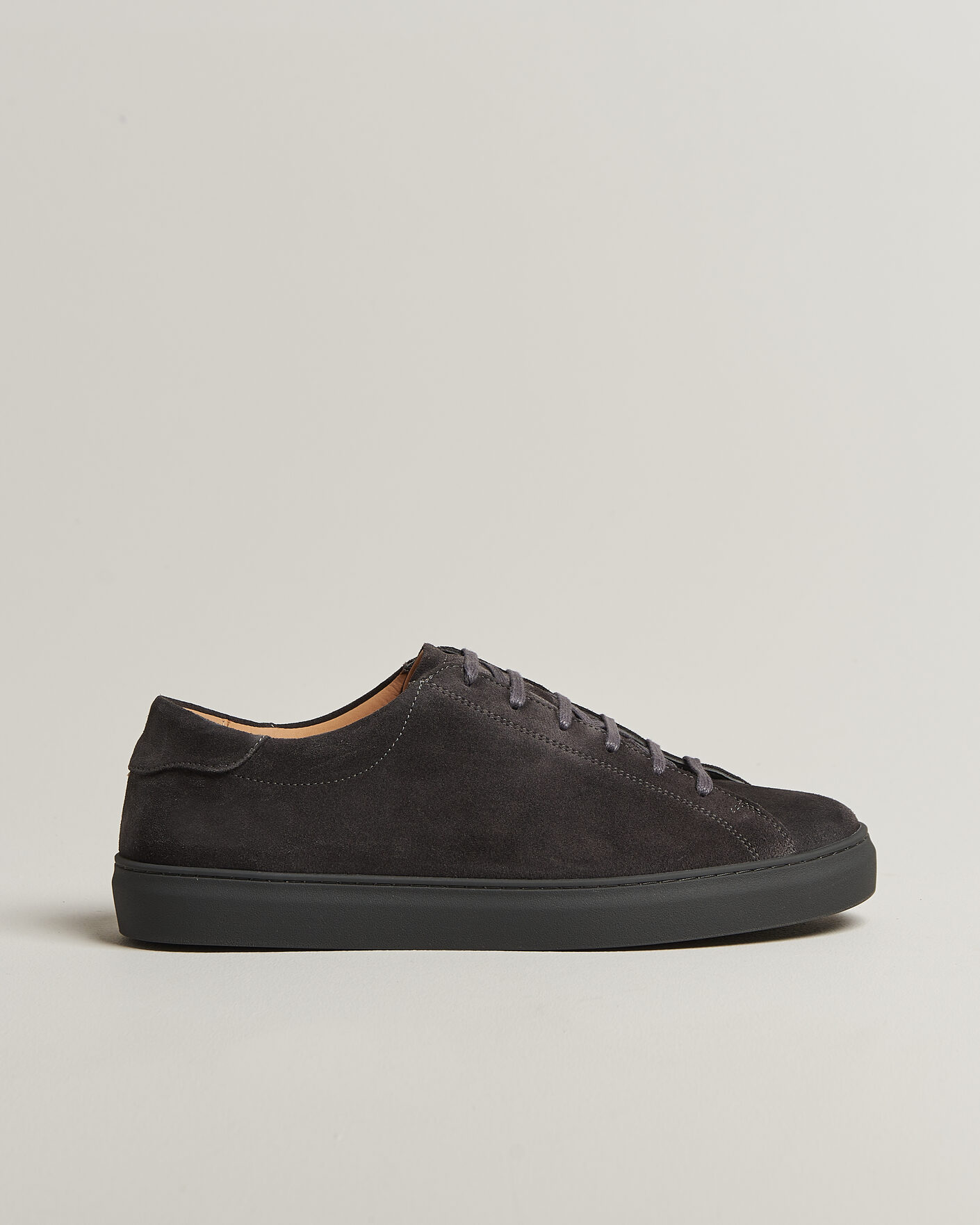 Herre | Sneakers | Myrqvist | Oaxen Monochrome III Sneakers Dark Grey Suede