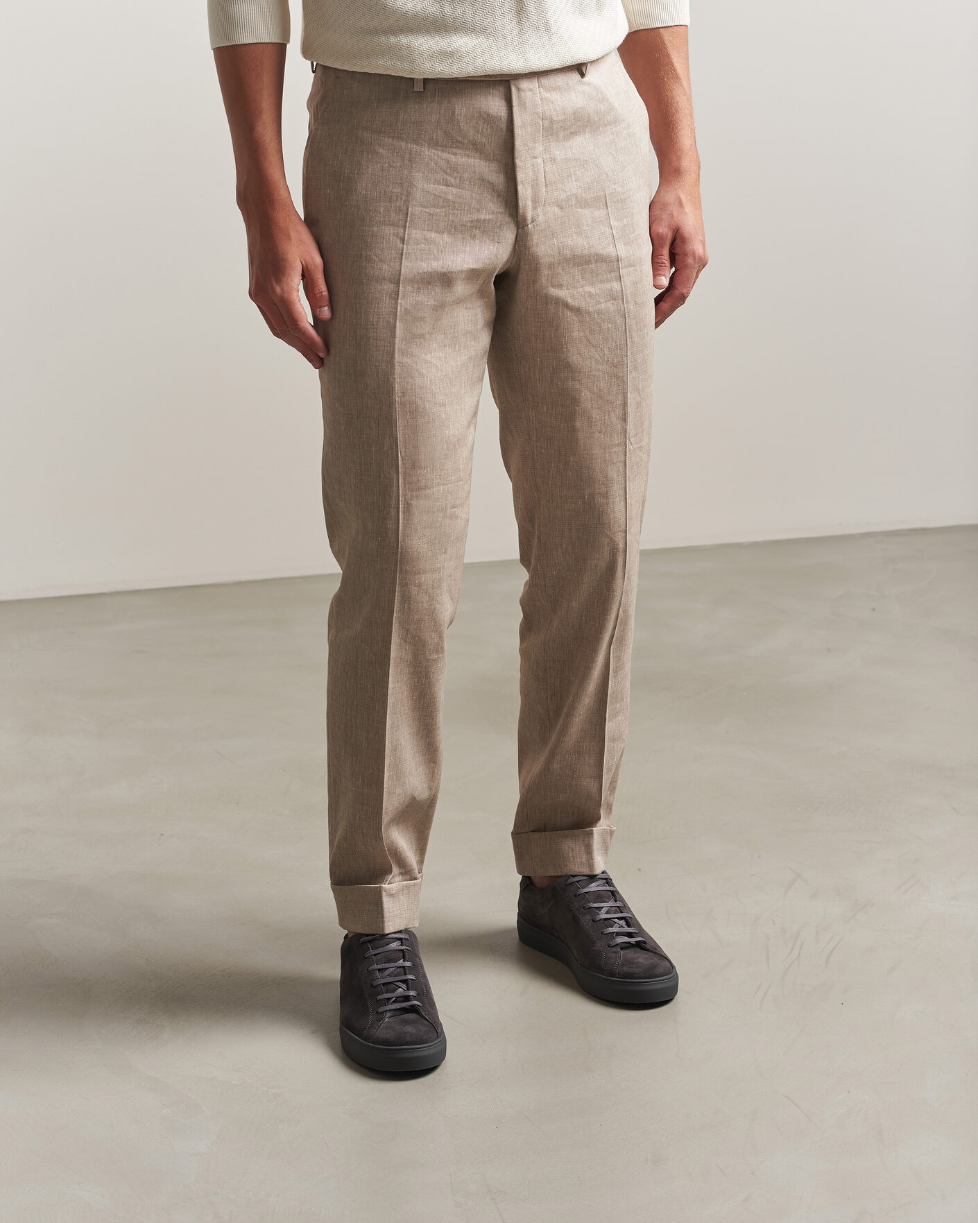 Herre | Sneakers | Myrqvist | Oaxen Monochrome III Sneakers Dark Grey Suede