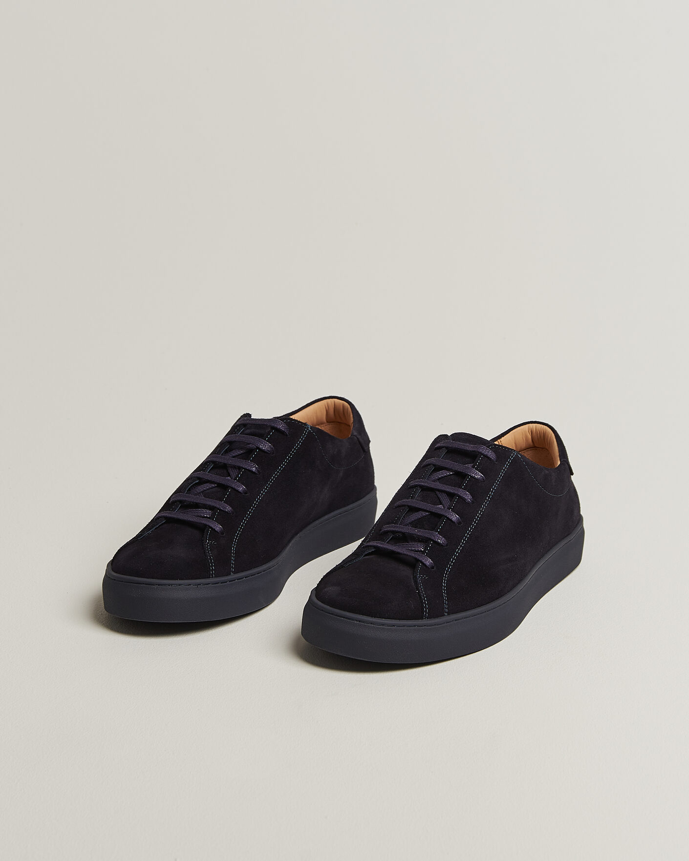 Herre | Sneakers | Myrqvist | Oaxen Monochrome III Sneakers Navy Suede