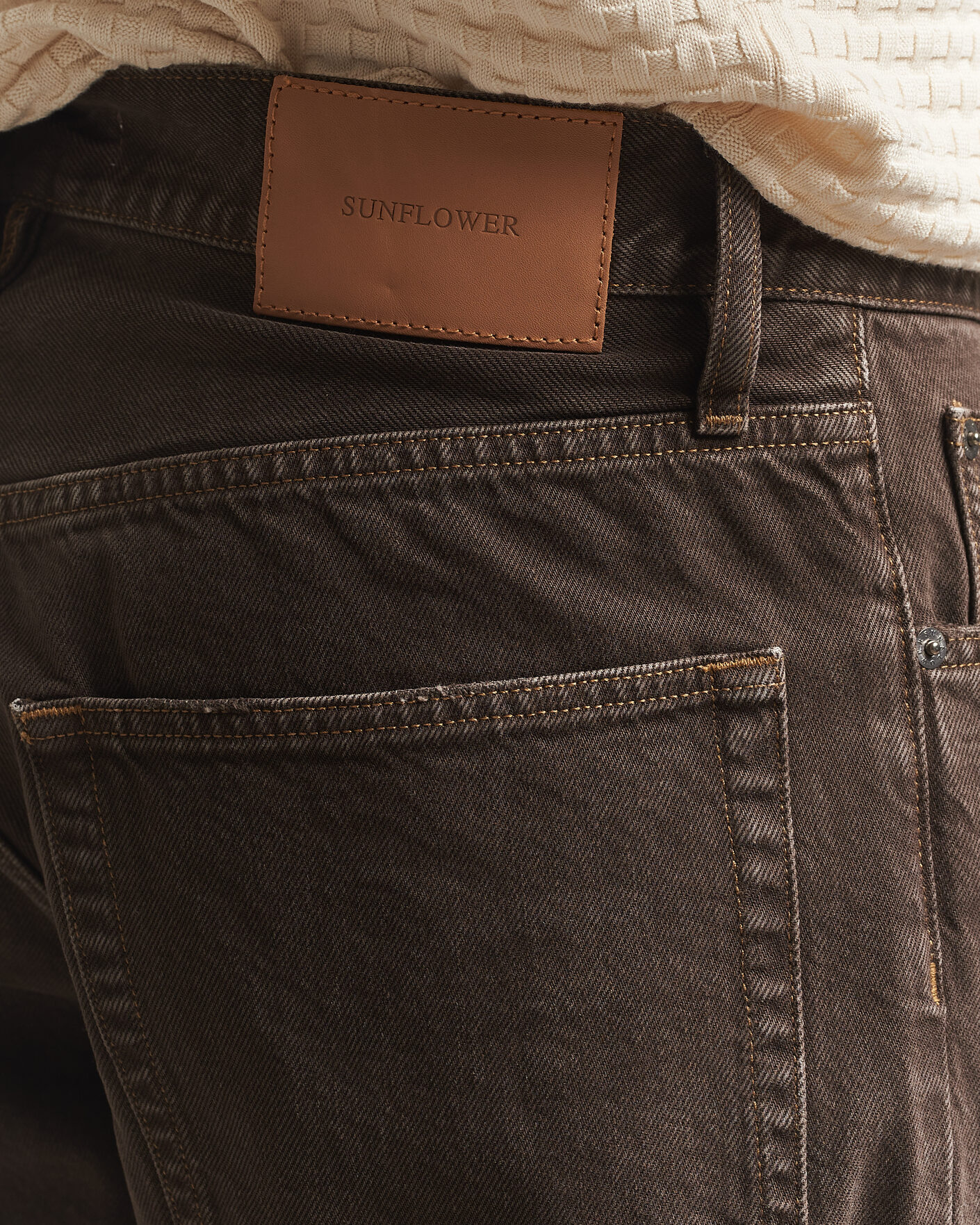 Herre | Bukser | Sunflower | Loose Jeans Vintage Brown