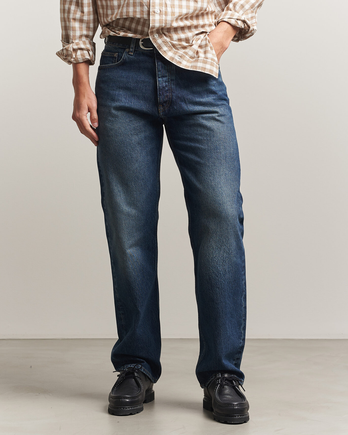 Herre | Bukser | Sunflower | New Standard Jeans Dark Blue Worn