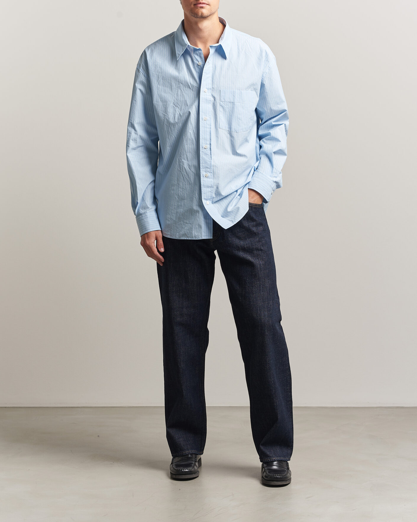 Herre | Bukser | Sunflower | Loose Jeans Simple Rinse
