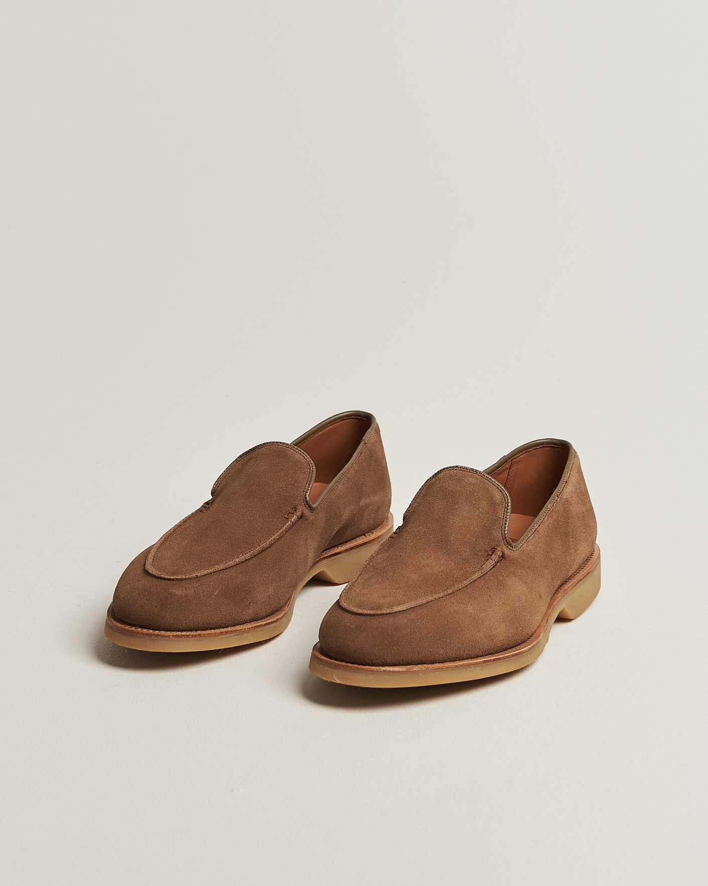 Herre | Loafers | Crockett & Jones | Salcombe 2 Loafer Wedge Sole Desert Suede