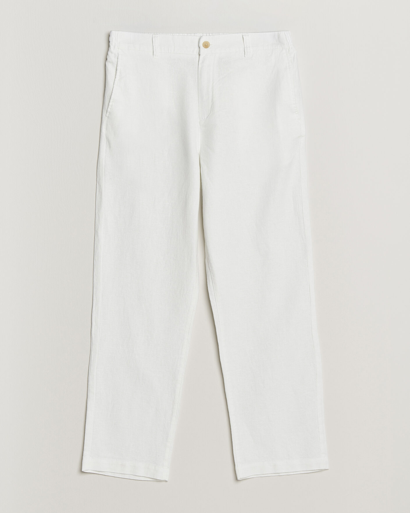 Herre | Bukser | LES DEUX | Linen Comfort Suit Pants White