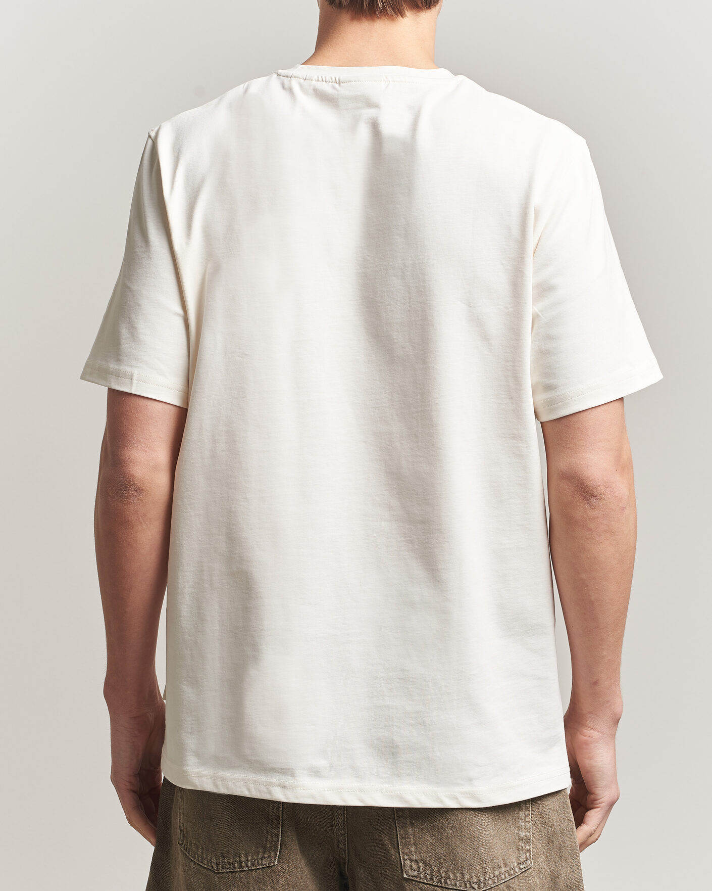 Herre | T-Shirts | LES DEUX | Lemons Printed T-Shirt Eggnog White