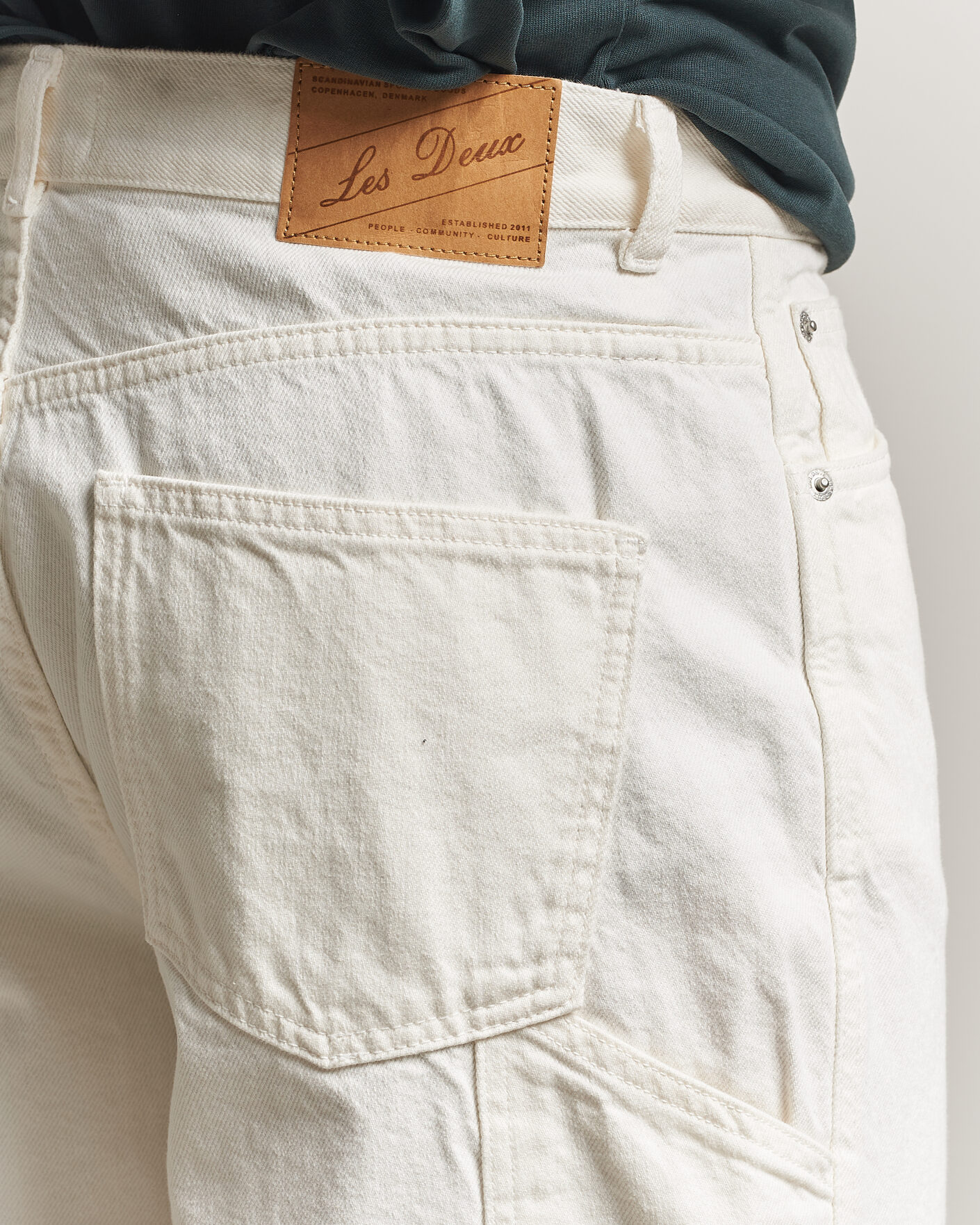 Herre | Jeans | LES DEUX | Carpenter Jeans Light Ivory