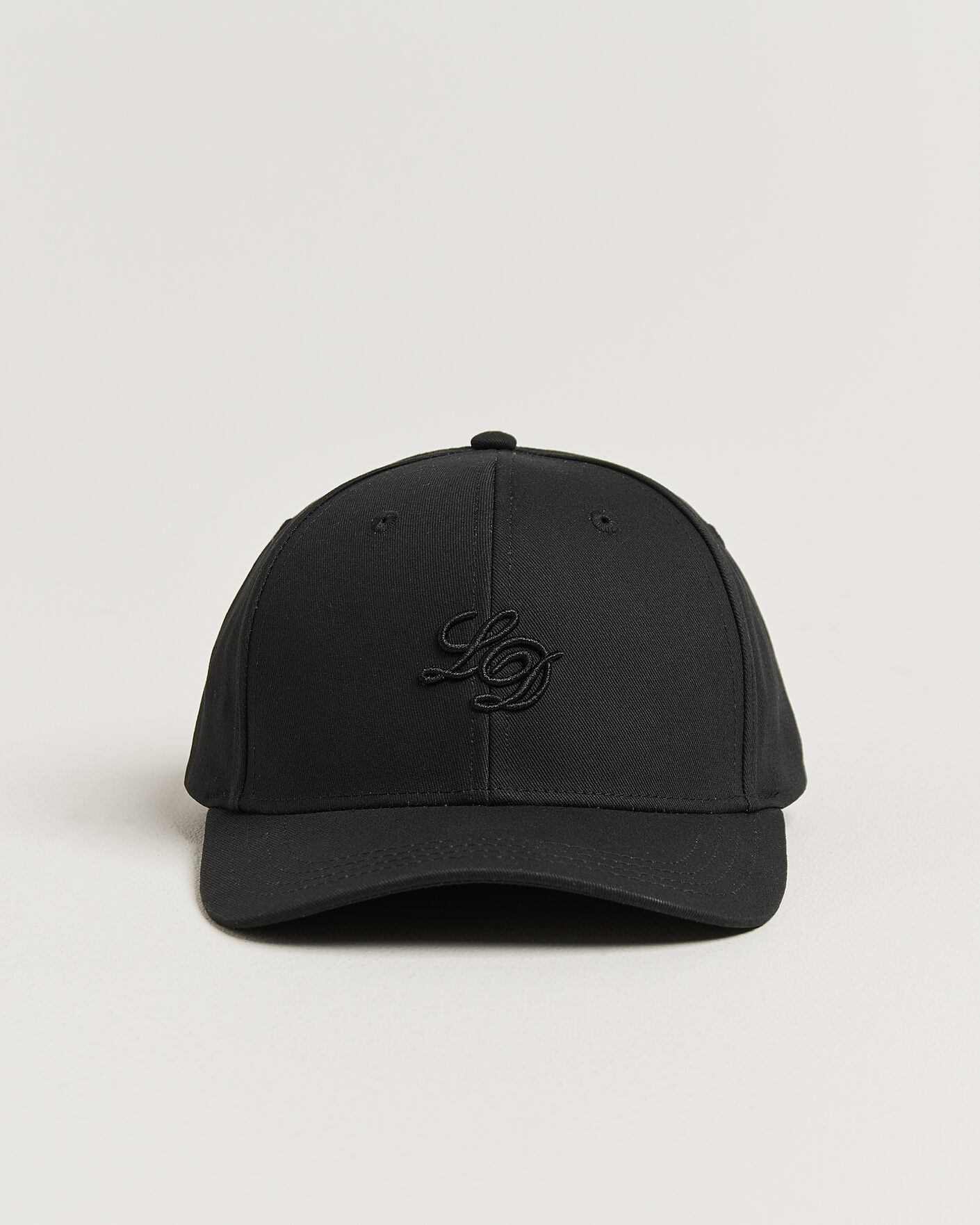 Herre | Hatter og capser | LES DEUX | Tonal Baseball Cap Black