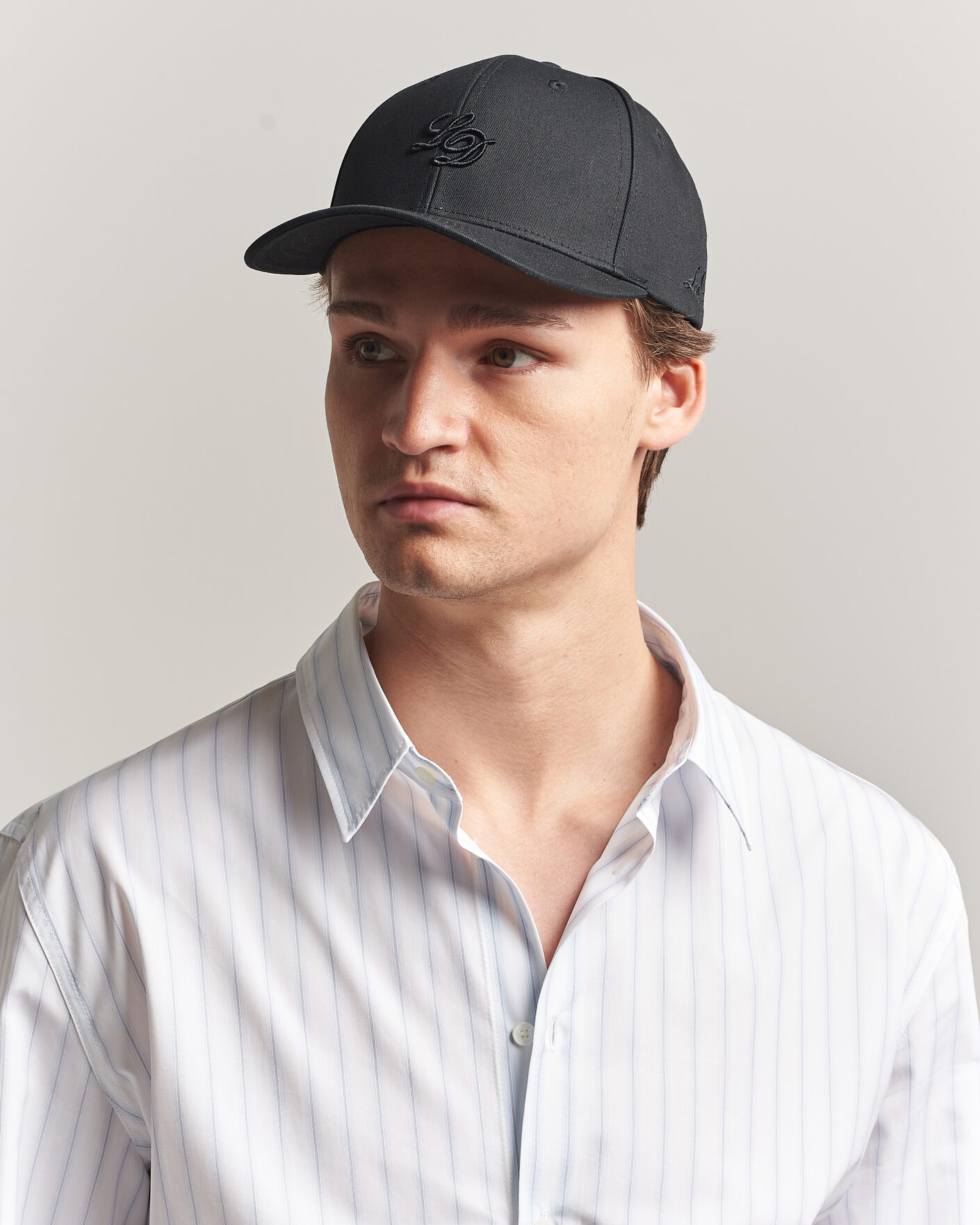 Herre | Hatter og capser | LES DEUX | Tonal Baseball Cap Black