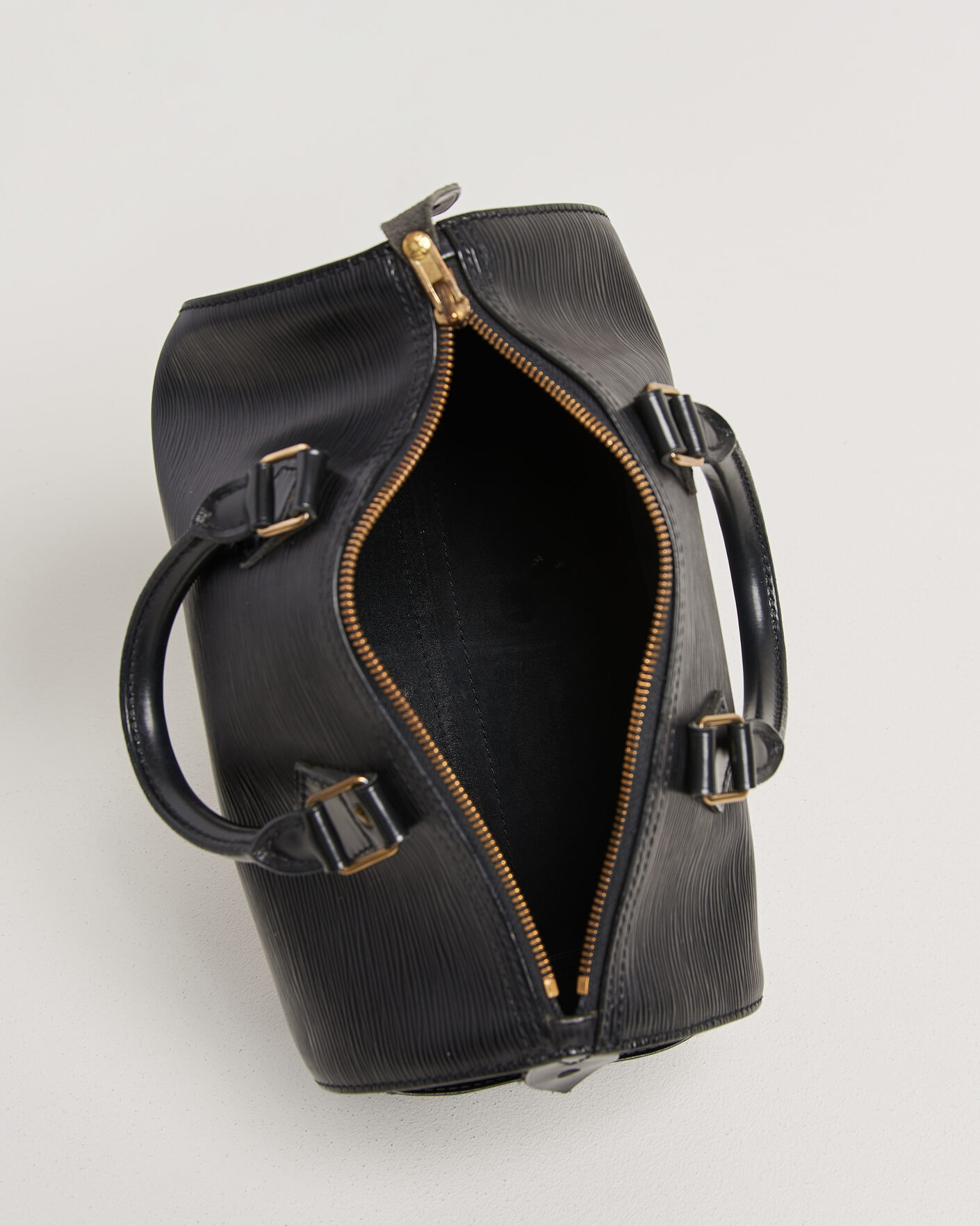 Herre | Pre-Owned & Vintage Bags | Louis Vuitton Pre-Owned | Speedy Epi Leather 25 Black