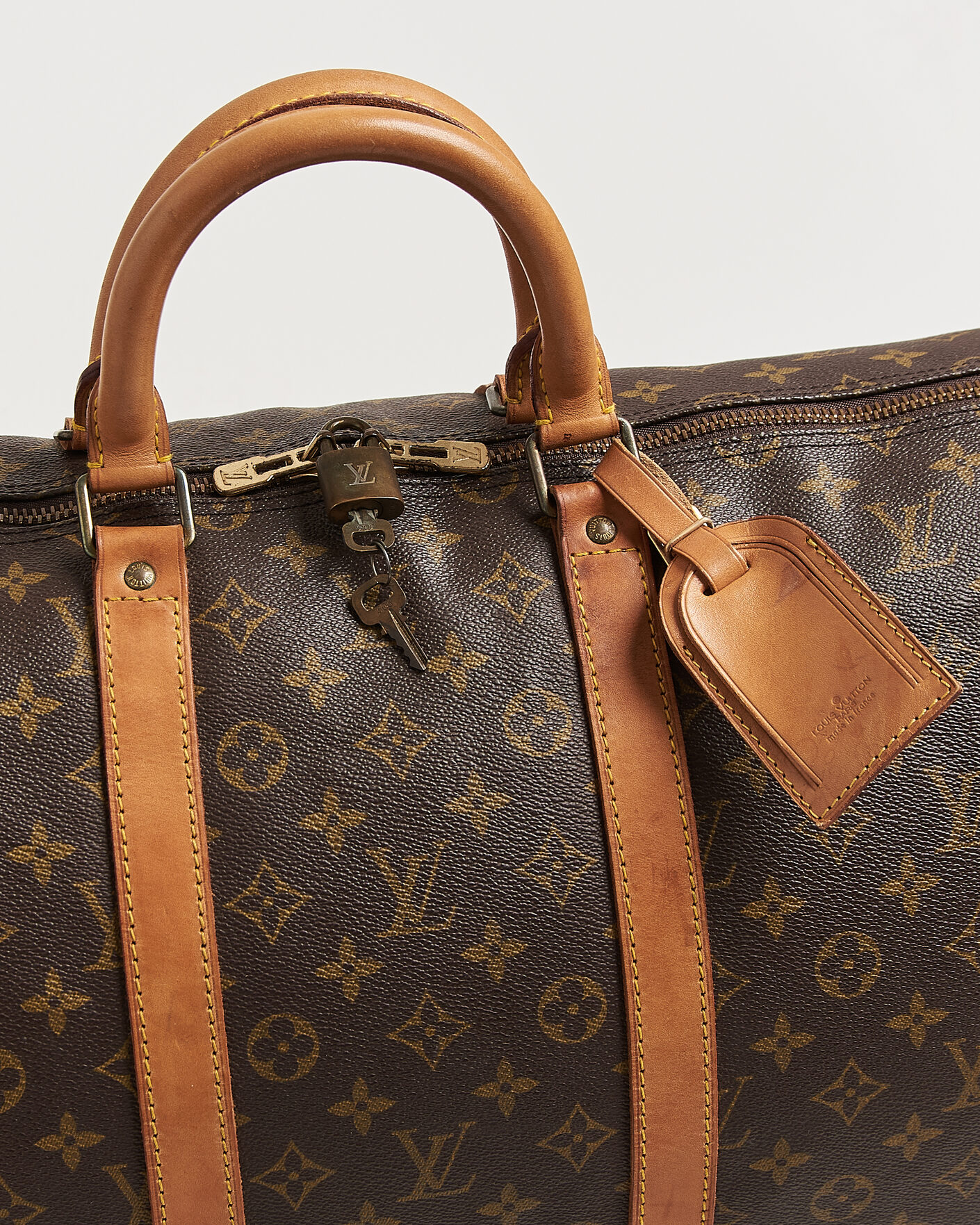 Herre | Pre-Owned & Vintage Bags | Louis Vuitton Pre-Owned | Keepall Bandouliére 55 Monogram