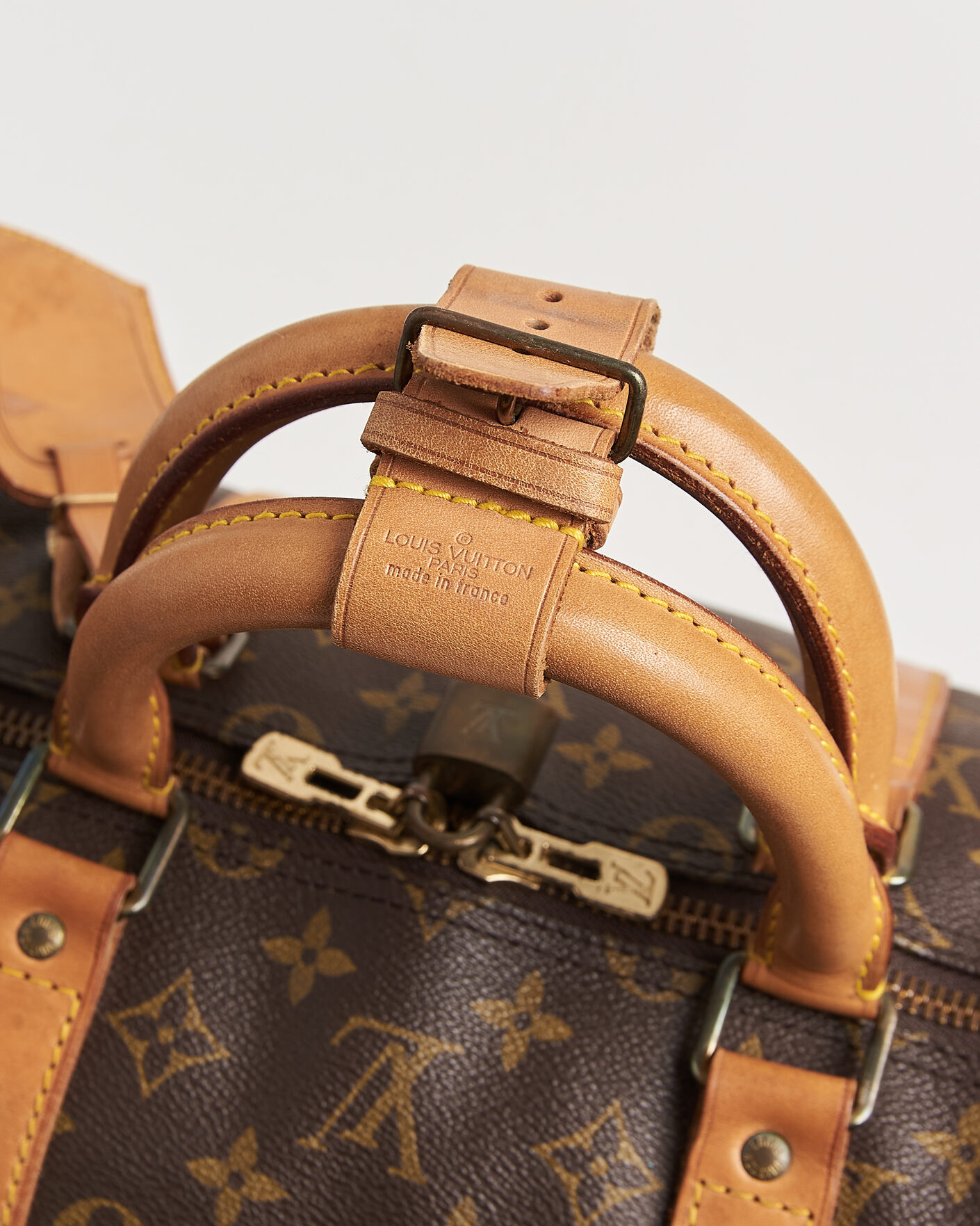 Herre | Pre-Owned & Vintage Bags | Louis Vuitton Pre-Owned | Keepall Bandouliére 55 Monogram