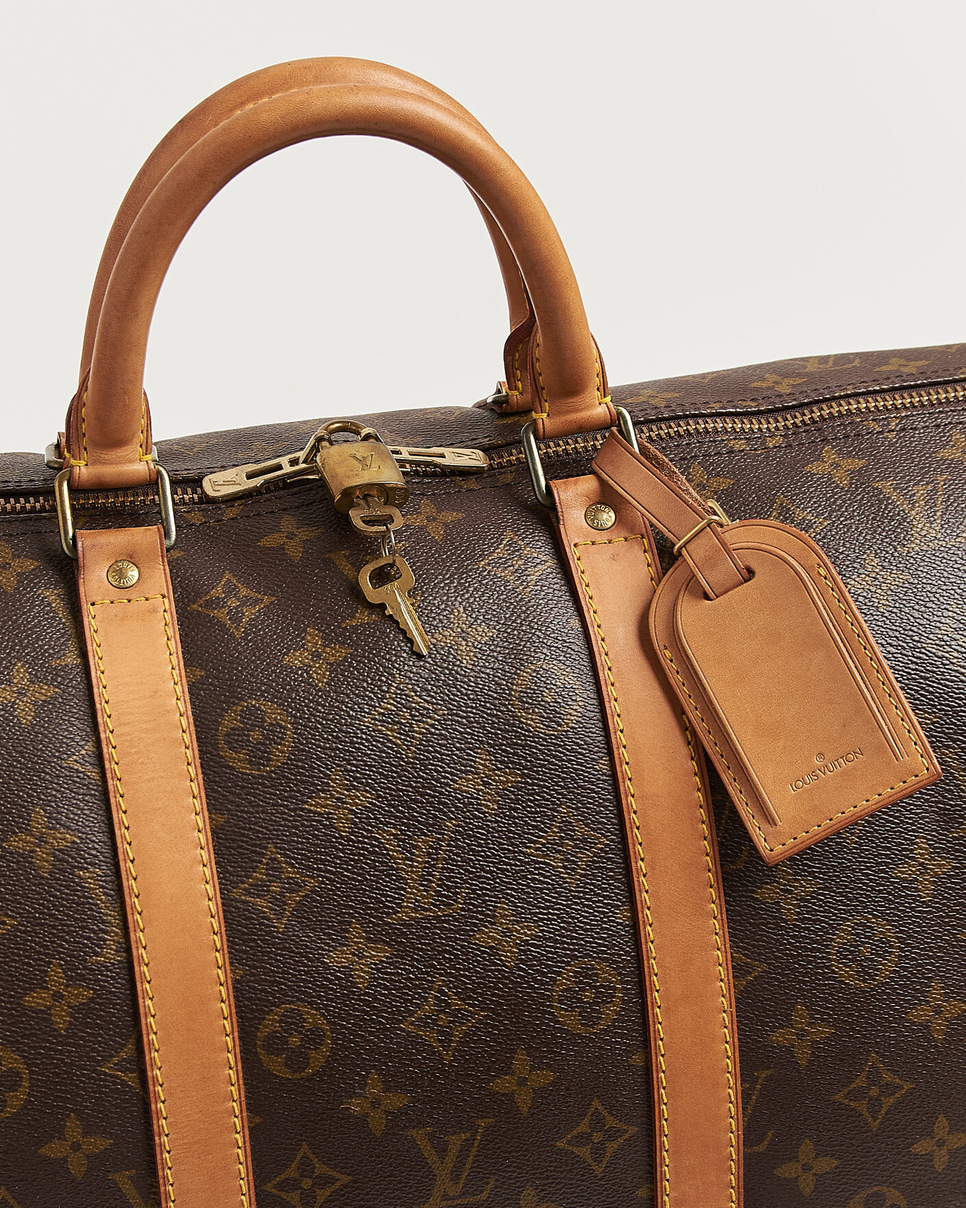 Herre | Pre-Owned & Vintage Bags | Louis Vuitton Pre-Owned | Keepall Bandouliére 55 Monogram