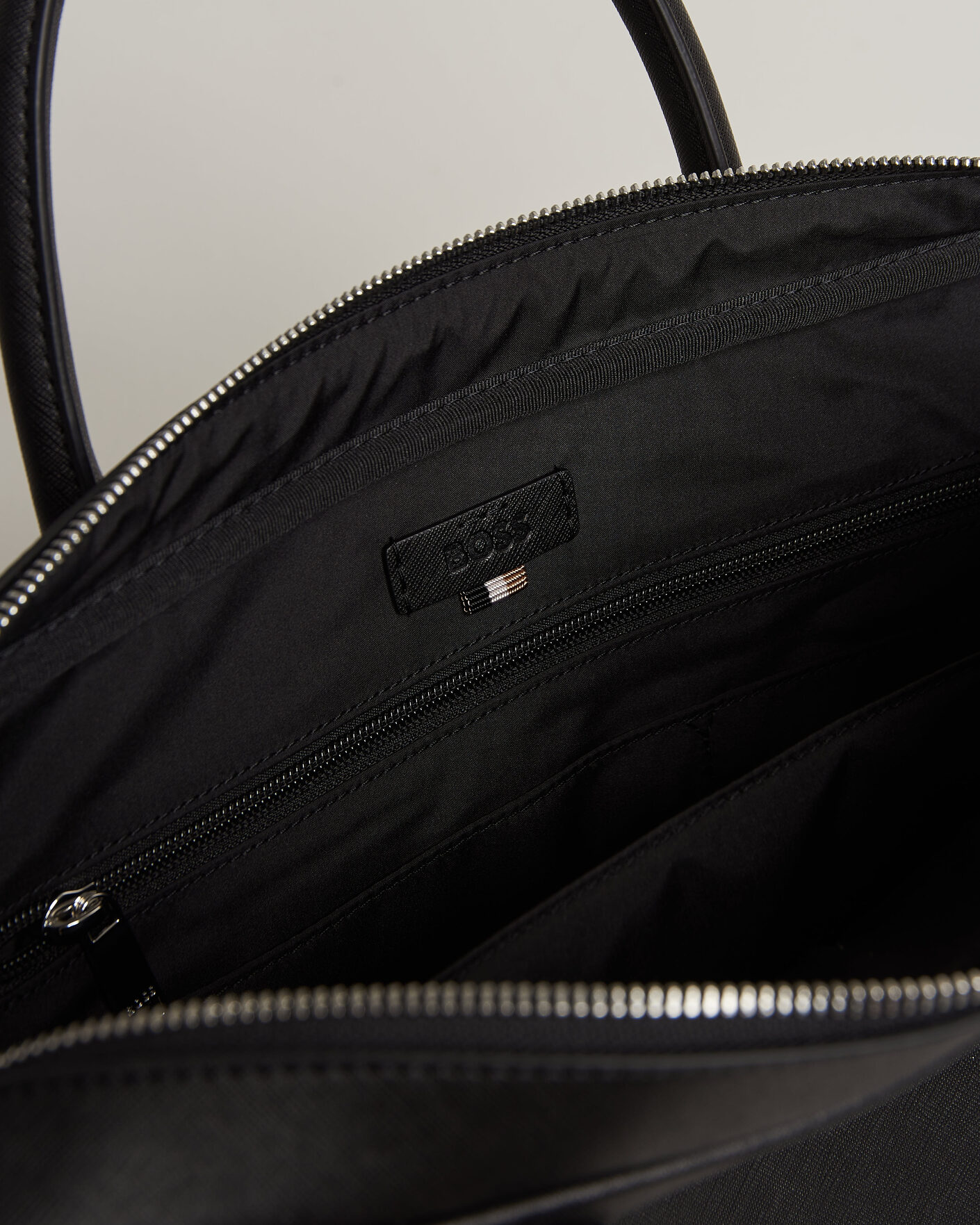 Herre | Vesker | BOSS BLACK | Northon Leather Document Case Black