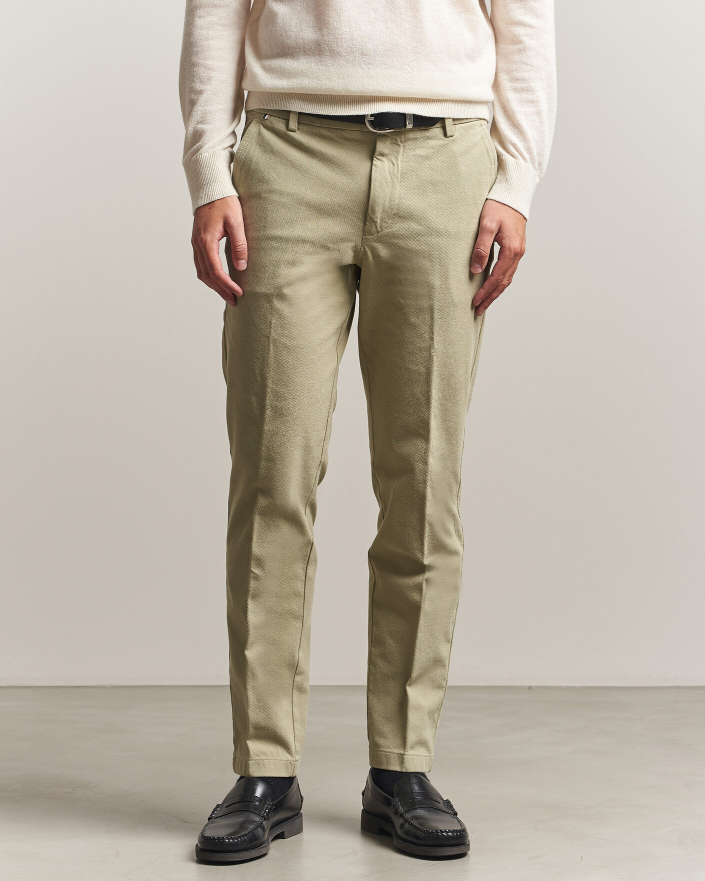 Herre | Bukser | BOSS BLACK | Kaiton Structured Chinos Sage