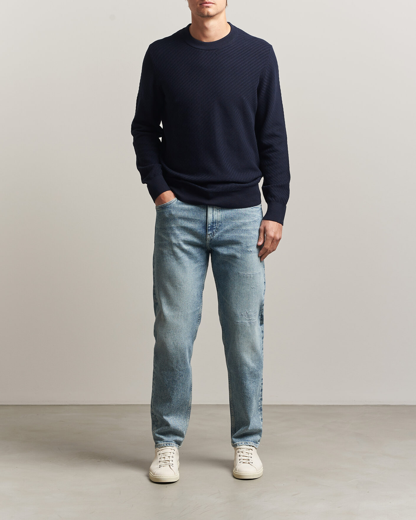 Herre | Business & Beyond | BOSS BLACK | Ogden Regular Fit Jeans Bright Blue