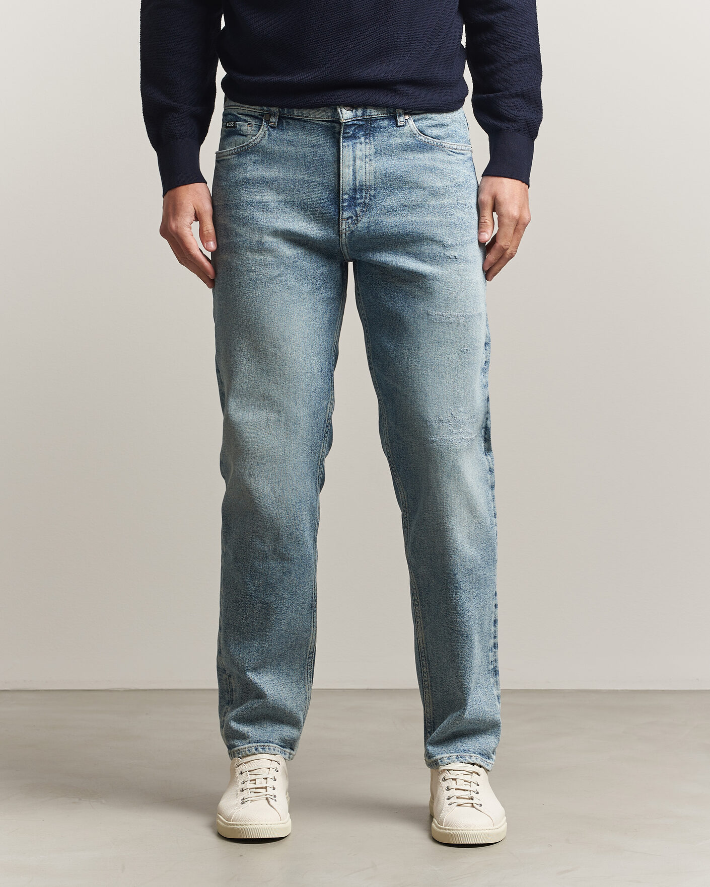 Herre | Business & Beyond | BOSS BLACK | Ogden Regular Fit Jeans Bright Blue