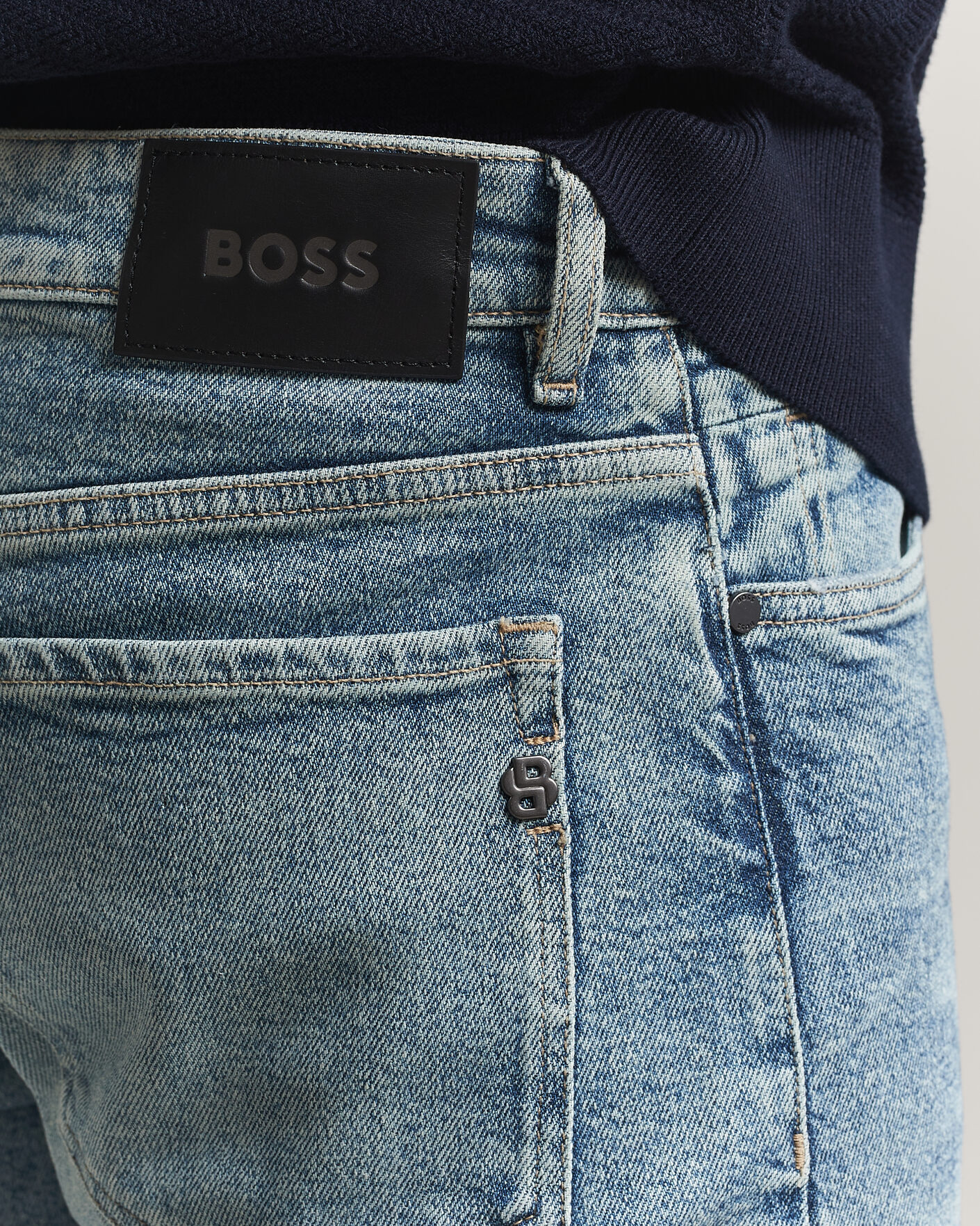 Herre | Jeans | BOSS BLACK | Ogden Regular Fit Jeans Bright Blue