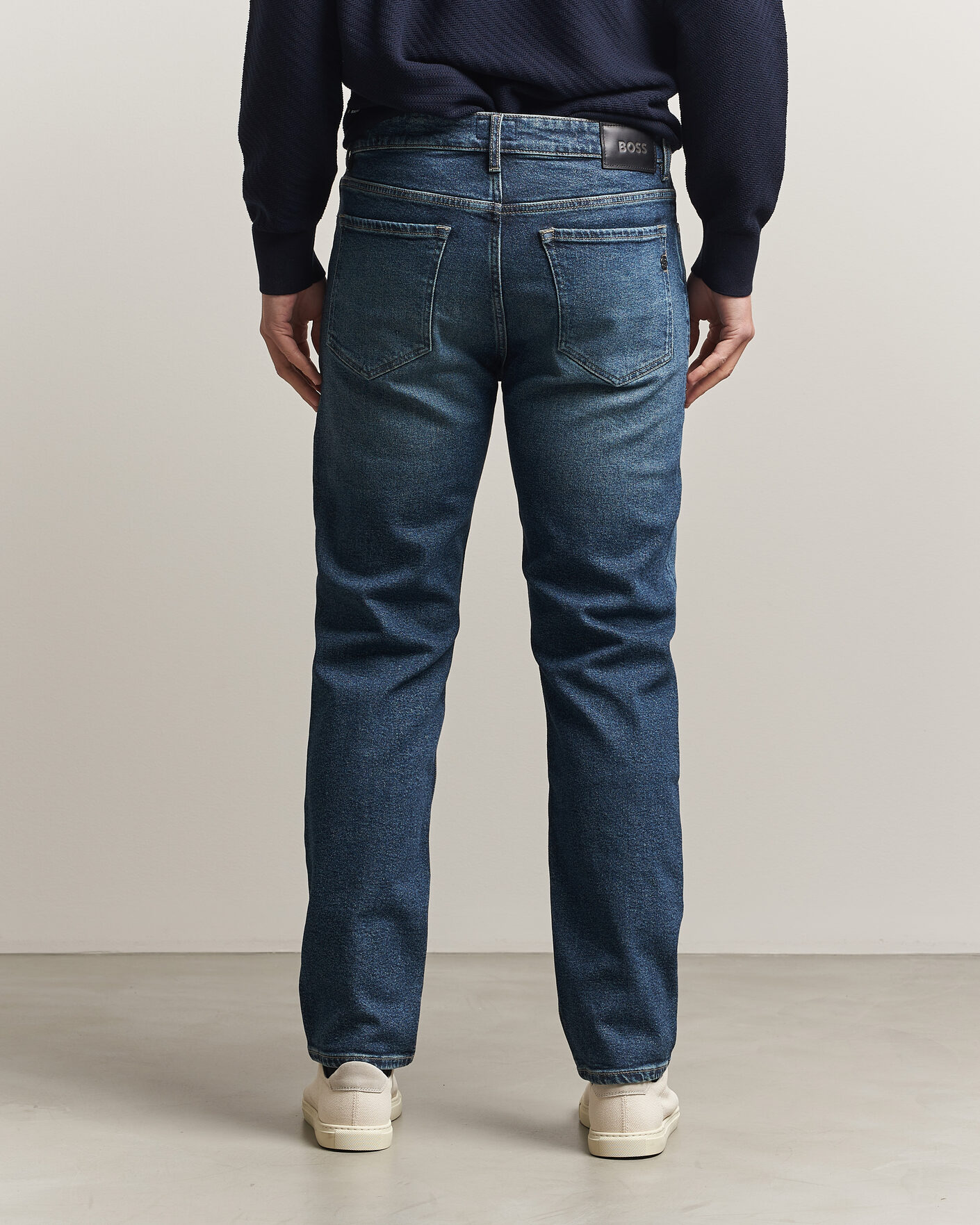 Herre | Business & Beyond | BOSS BLACK | Ogden Regular Fit Jeans Medium Blue