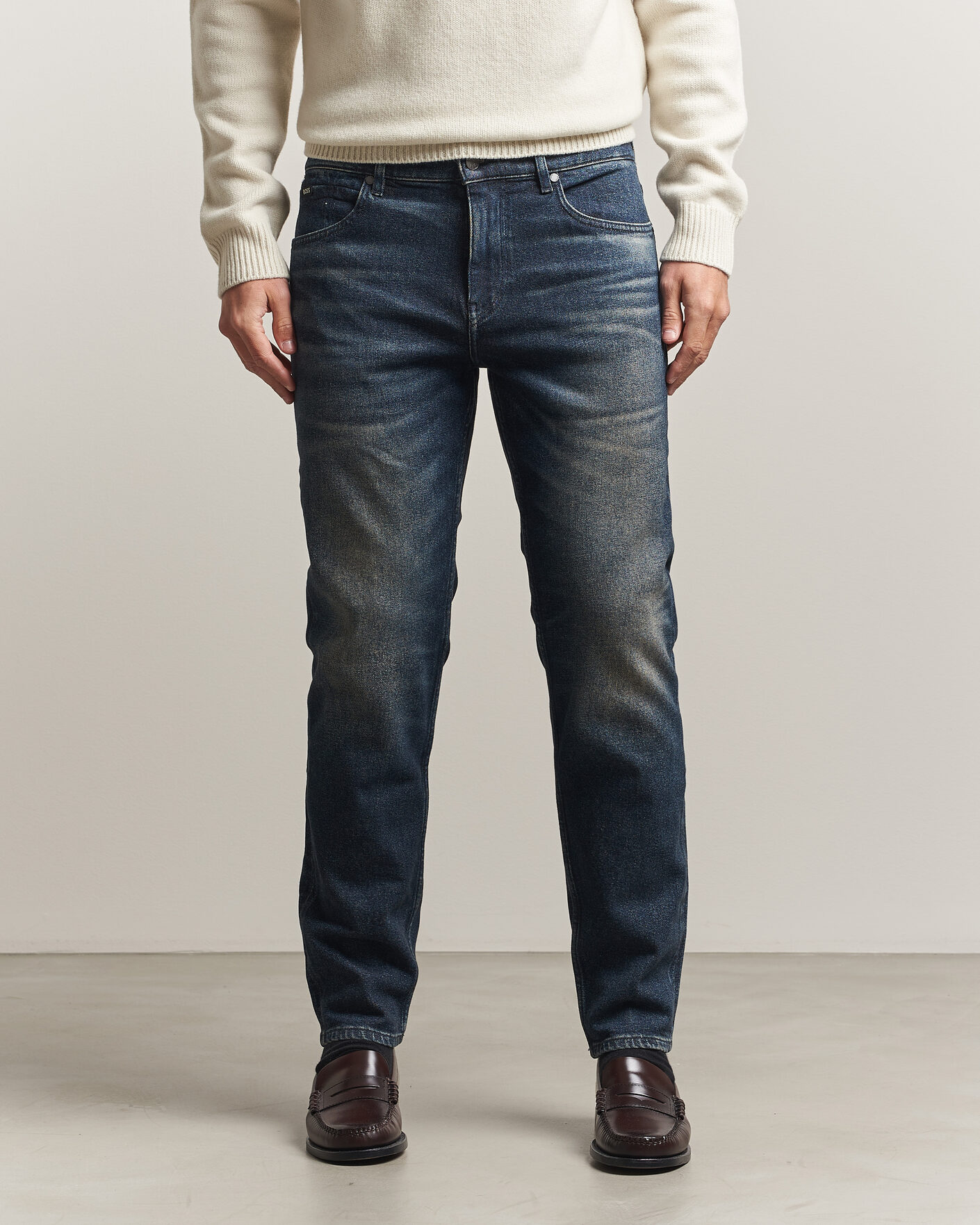 Herre | Business & Beyond | BOSS BLACK | Re.Maine Jeans Navy