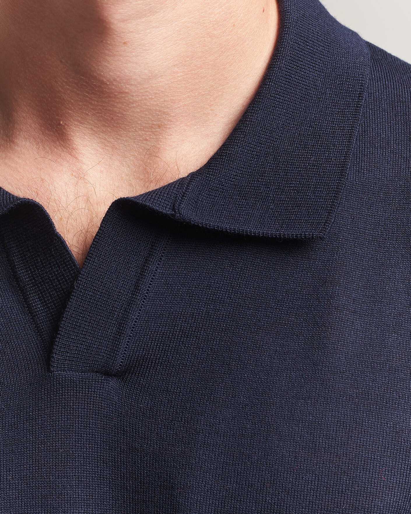 Herre | Pikéer | BOSS BLACK | Lantoni Knitted Polo Dark Blue