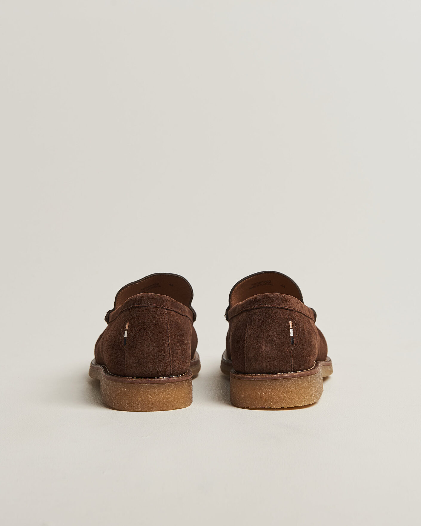 Herre | Loafers | BOSS BLACK | Kope Suede Moccasin Dark Brown