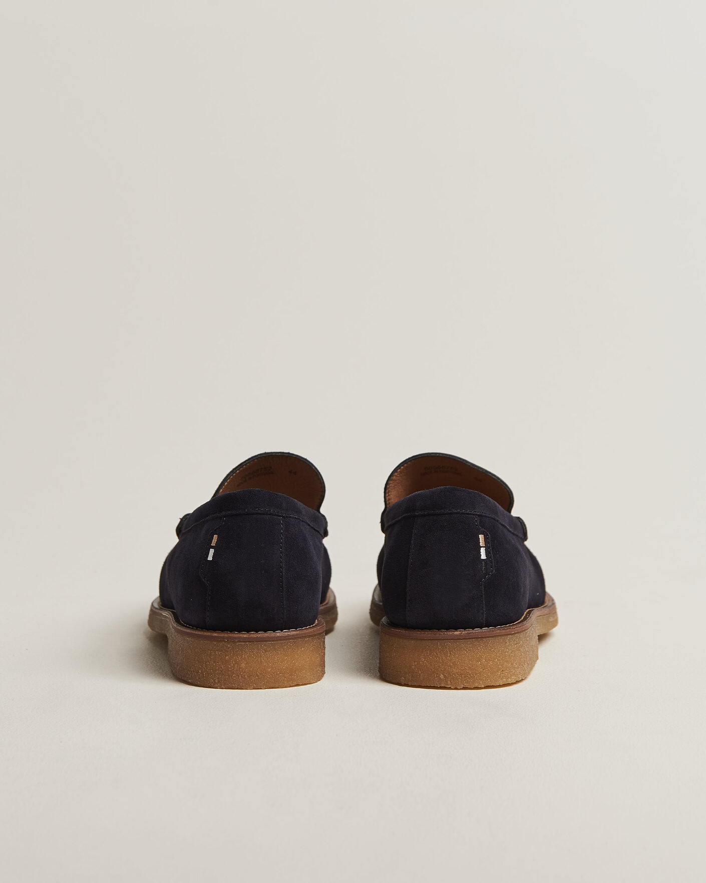 Herre | Loafers | BOSS BLACK | Kope Suede Moccasin Dark Blue