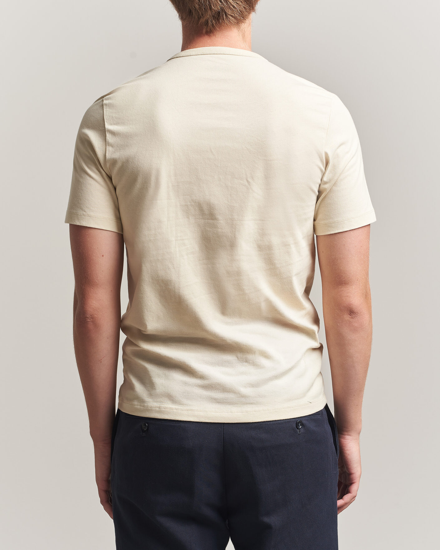 Herre | T-Shirts | BOSS BLACK | 3-Pack Crew Neck T-Shirt White/Beige/Grey