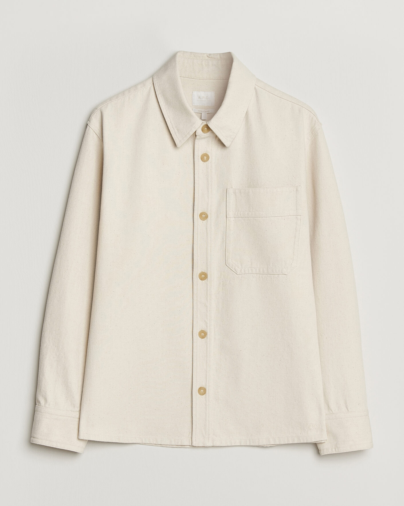 Herre | Skjorter | A.P.C. | Basile Overshirt Off White