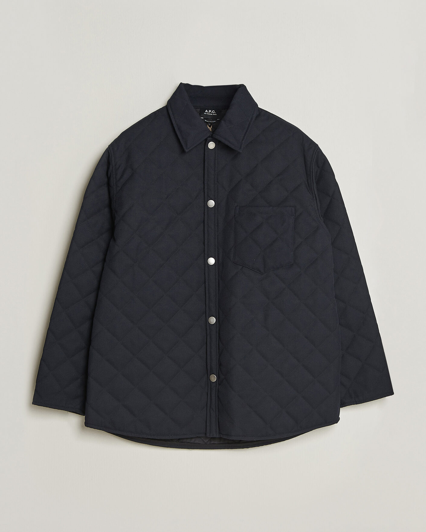 Herre | Jakker | A.P.C. | Georges Quilted Jacket Dark Navy