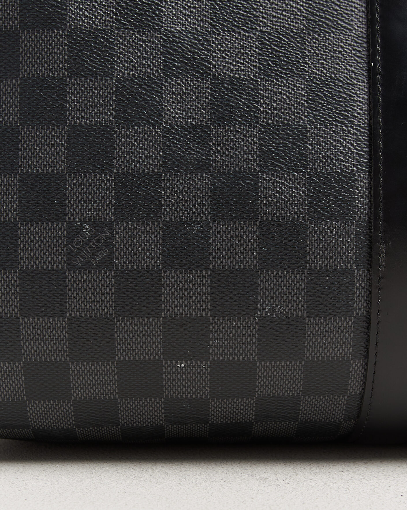 Herre | Pre-Owned & Vintage Bags | Louis Vuitton Pre-Owned | Keepall Bandouliére 45 Damier Graphite