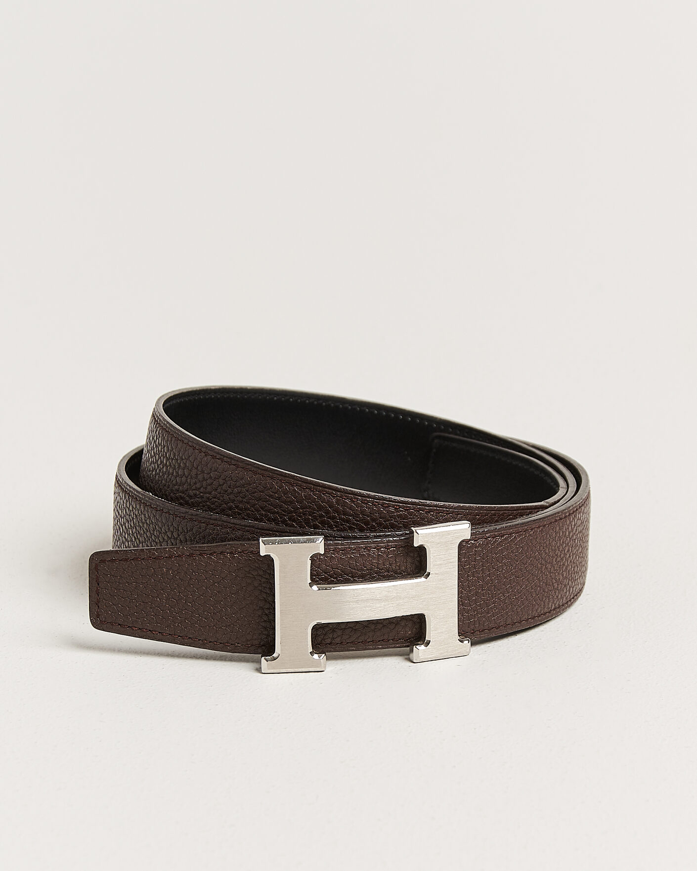 Herre | Hermès Pre-Owned Constance Reversible Belt 90 Brown/Black | Hermès Pre-Owned | Constance Reversible Belt 90 Brown/Black