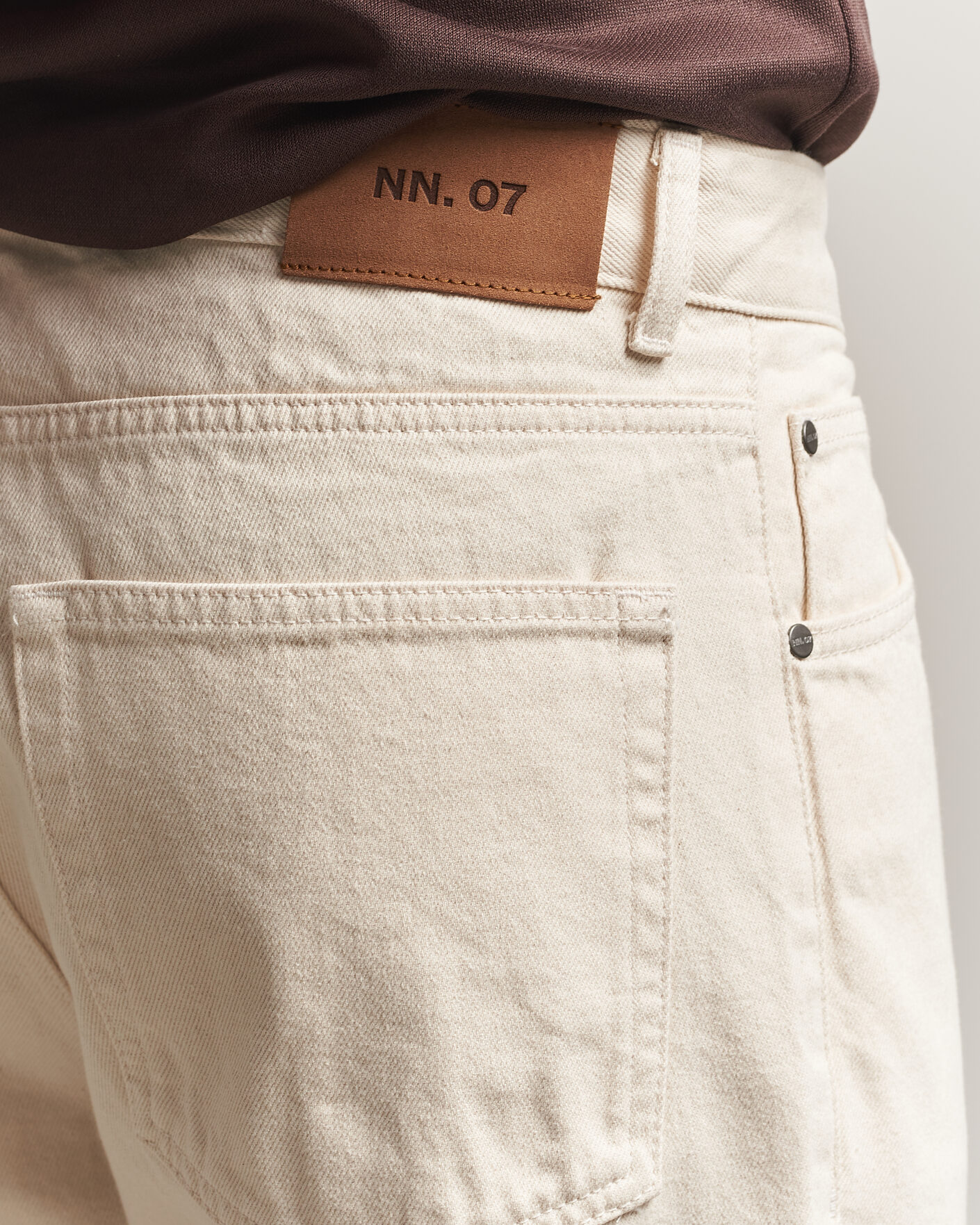 Herre | Jeans | NN07 | Otis Relaxed Fit Jeans Ecru