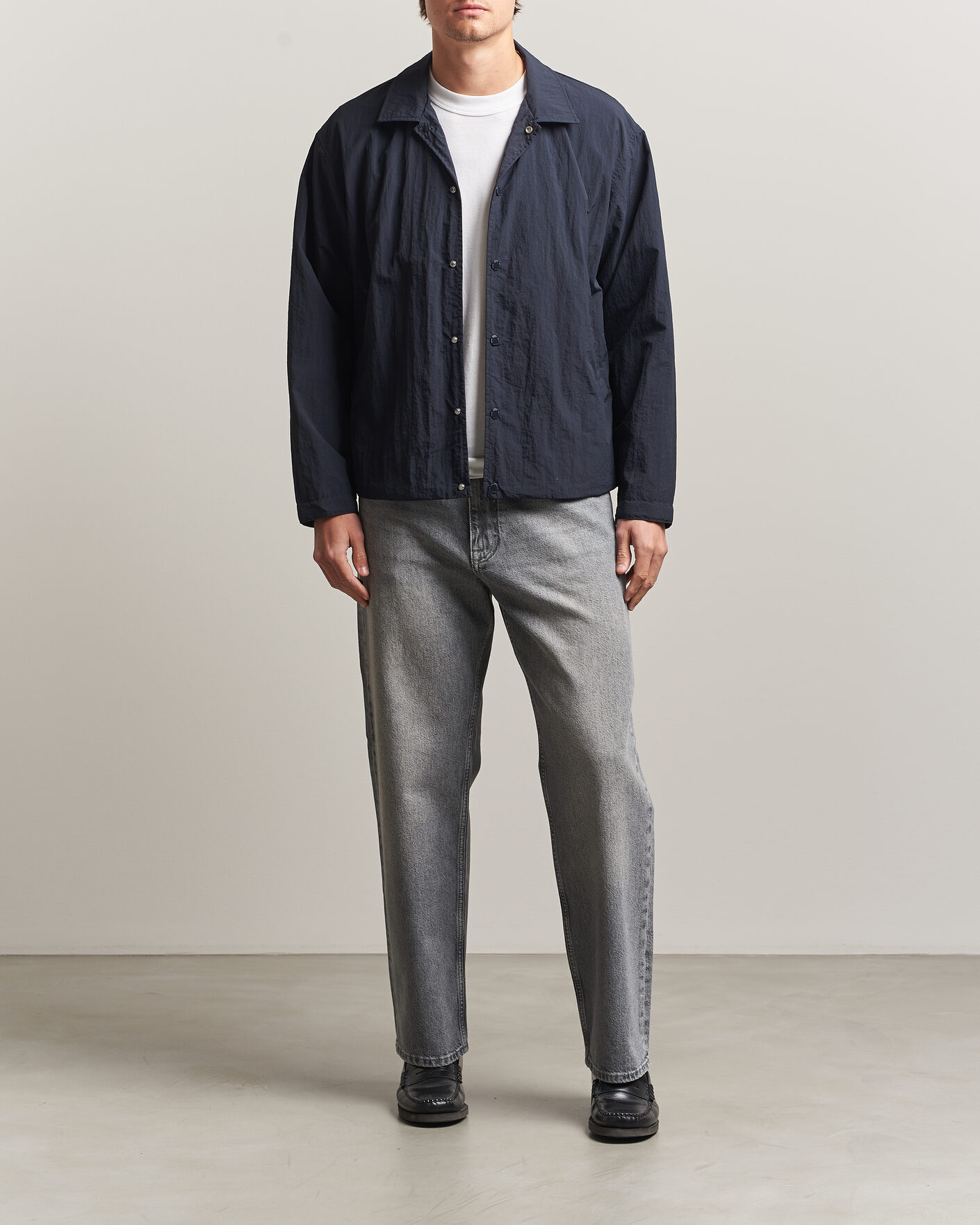Herre | Skjorter | NN07 | Otis Relaxed Fit Jeans Washed Grey