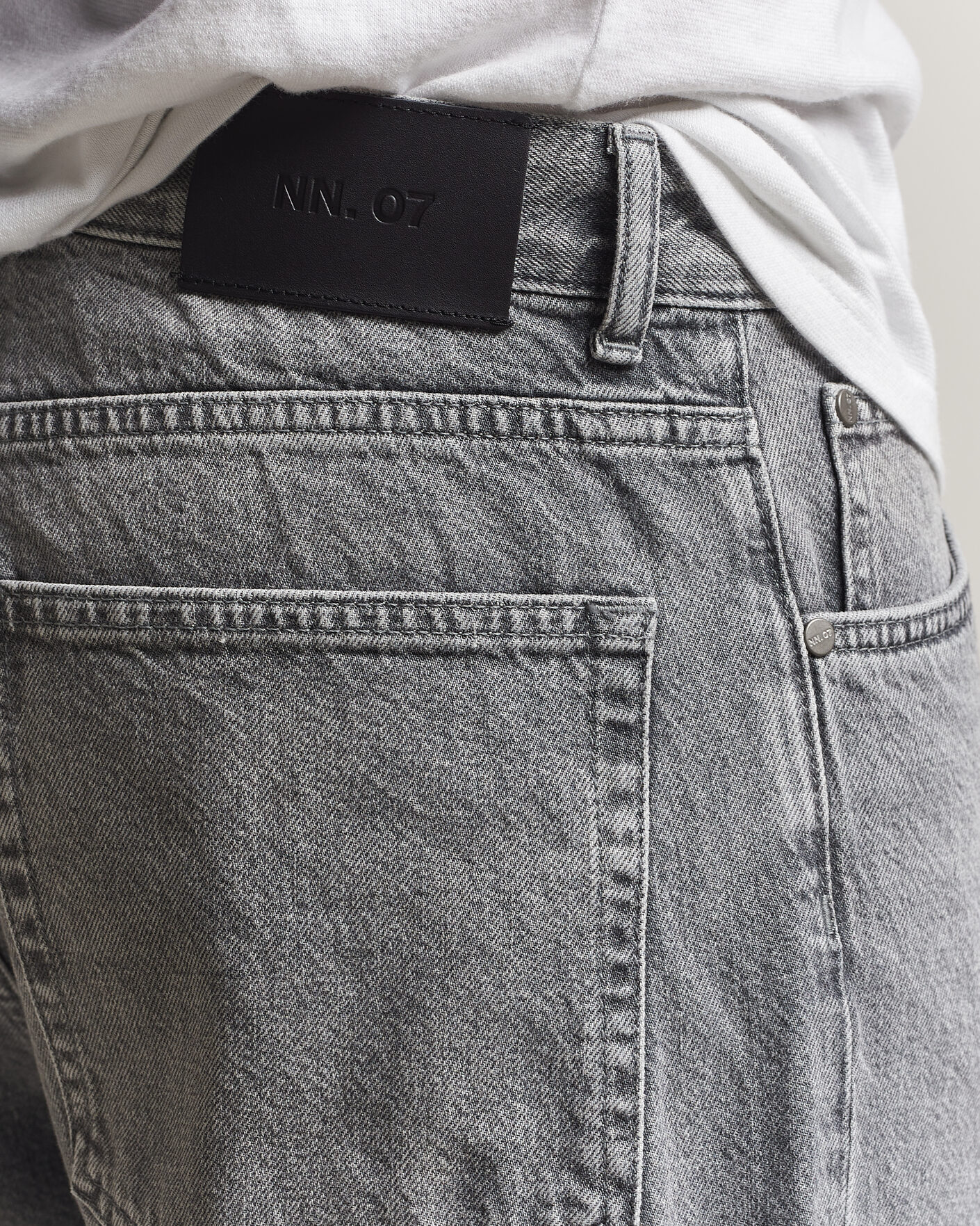 Herre | Skjorter | NN07 | Otis Relaxed Fit Jeans Washed Grey