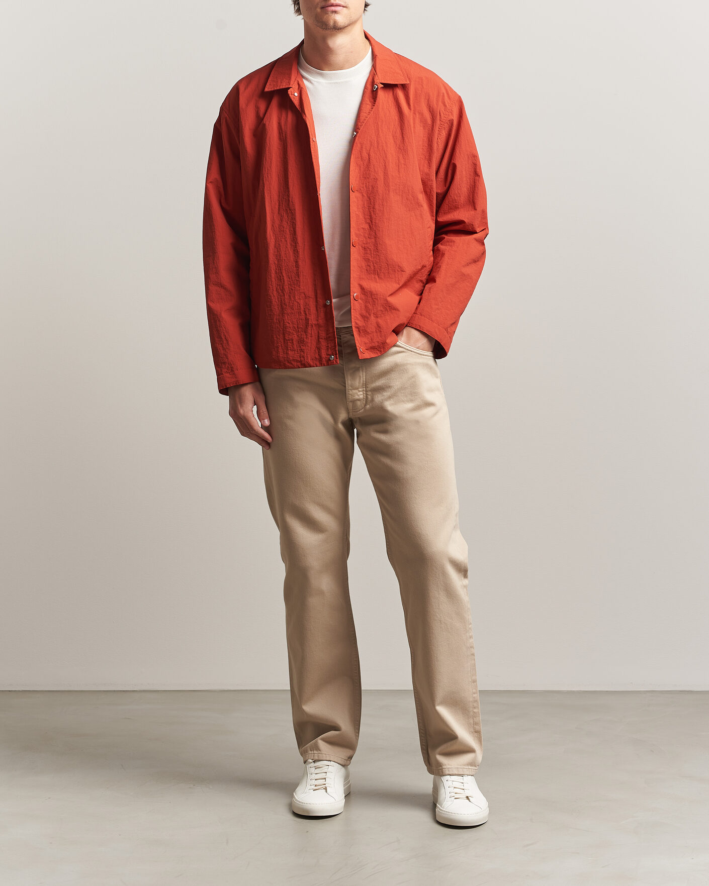 Herre | Bukser | NN07 | Sonny Straight Fit 5-Pocket Pants Oat