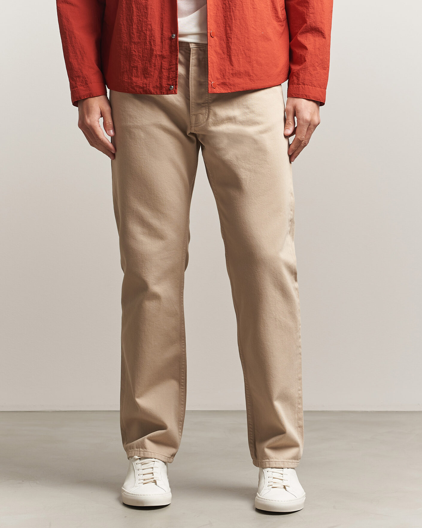 Herre | Bukser | NN07 | Sonny Straight Fit 5-Pocket Pants Oat