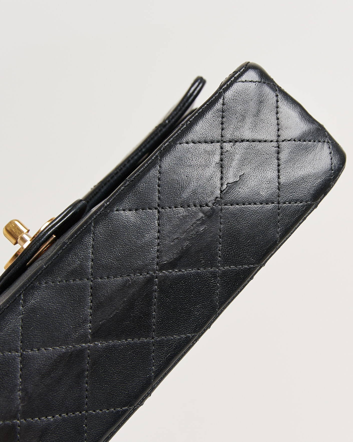 Herre | Pre-Owned & Vintage Bags | Chanel Pre-Owned | Classic Small Double Flap Bag Black