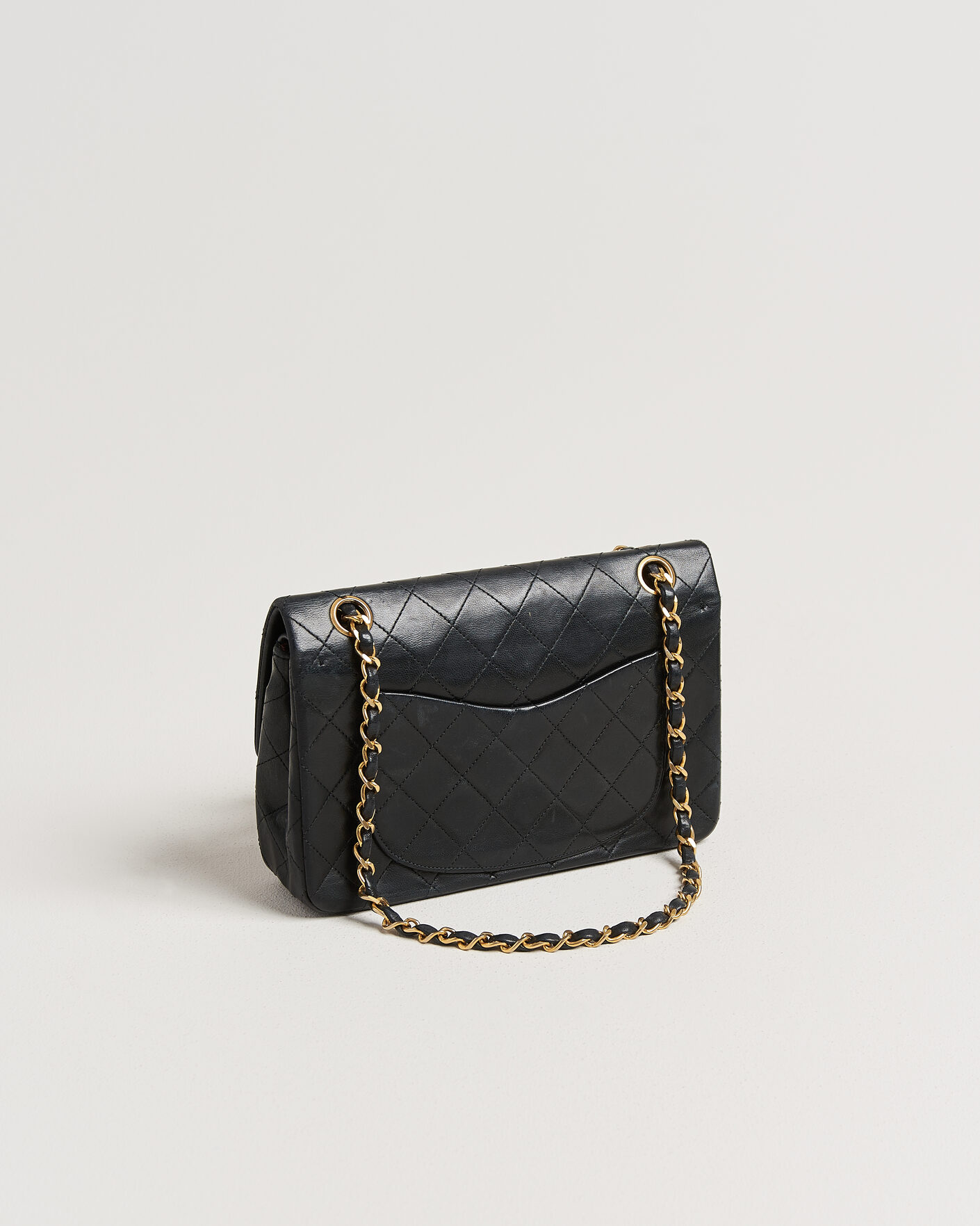 Herre | Pre-Owned & Vintage Bags | Chanel Pre-Owned | Classic Small Double Flap Bag Black