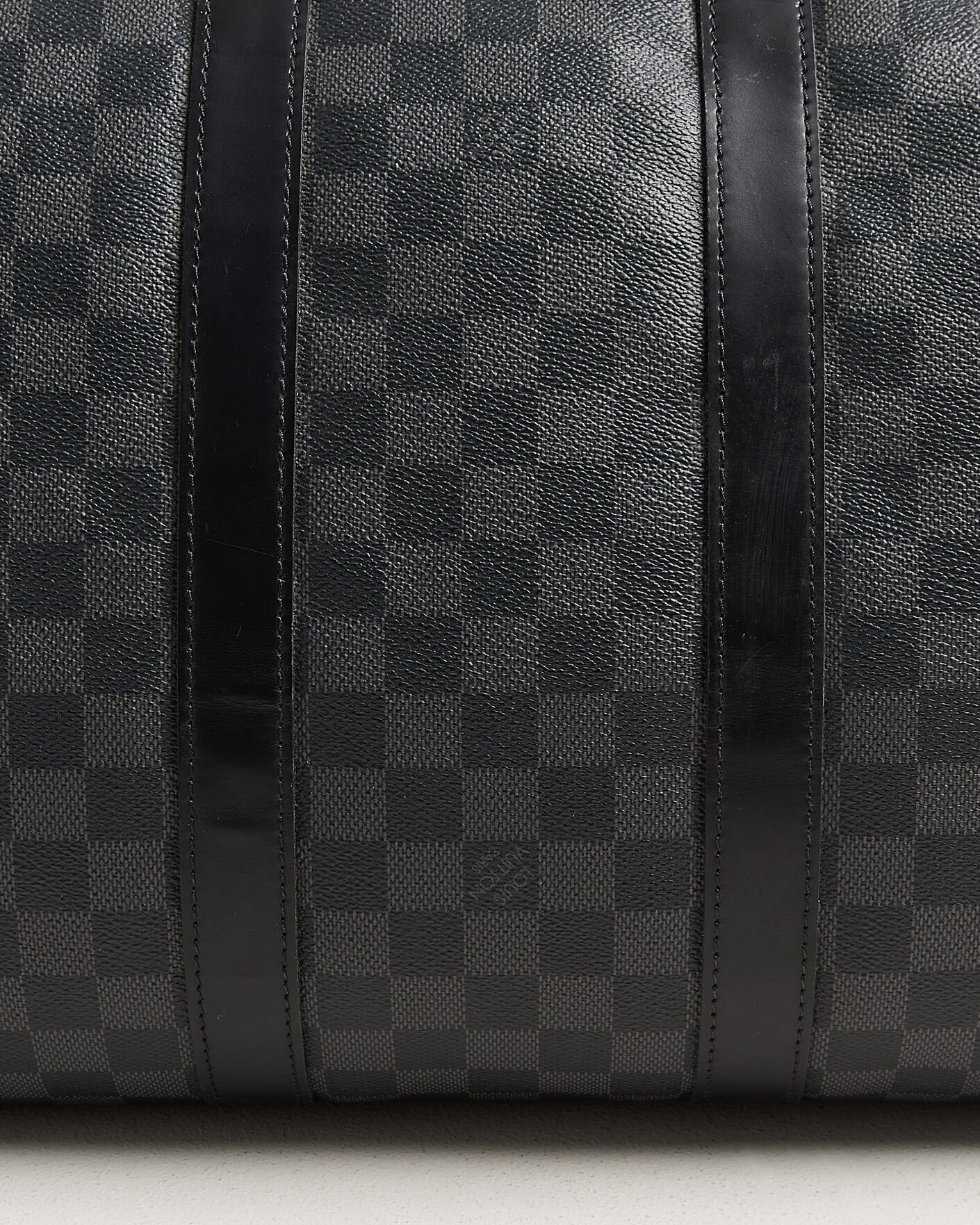 Herre | Pre-Owned & Vintage Bags | Louis Vuitton Pre-Owned | Keepall 45 Bandouliére Damier Graphite