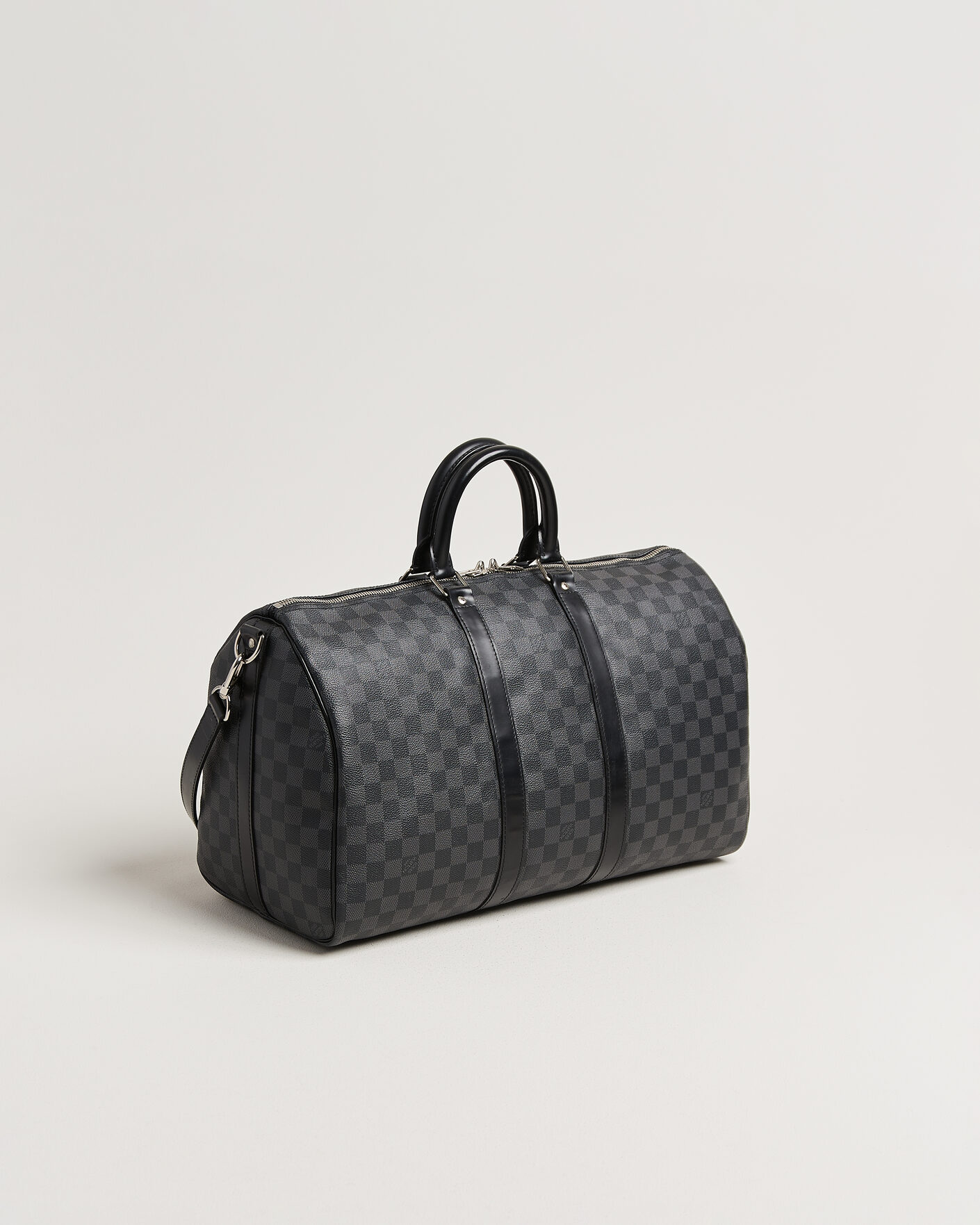 Herre | Pre-Owned & Vintage Bags | Louis Vuitton Pre-Owned | Keepall 45 Bandouliére Damier Graphite