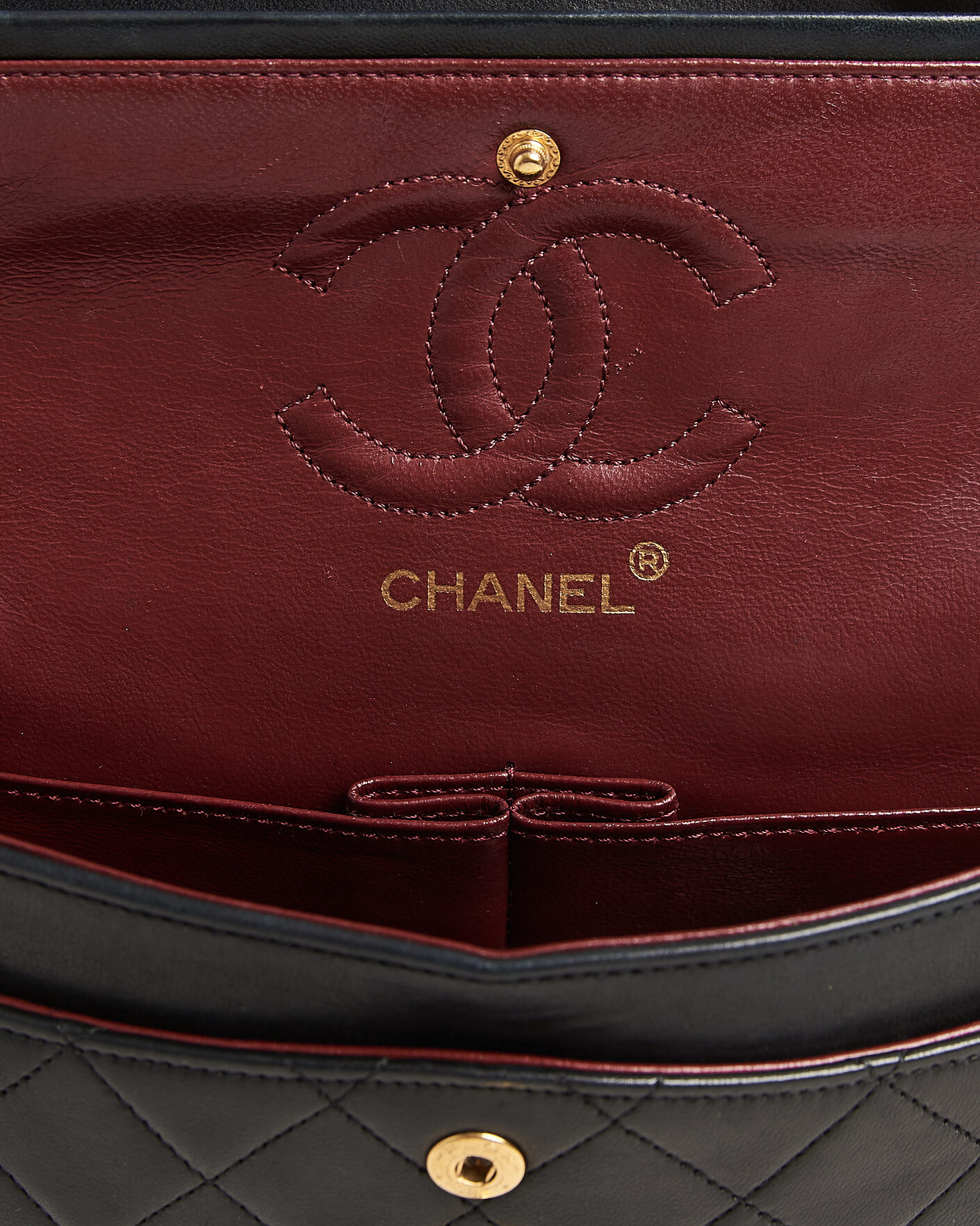 Herre | Chanel Pre-Owned Classic Small Double Flap Bag Black | Chanel Pre-Owned | Classic Small Double Flap Bag Black
