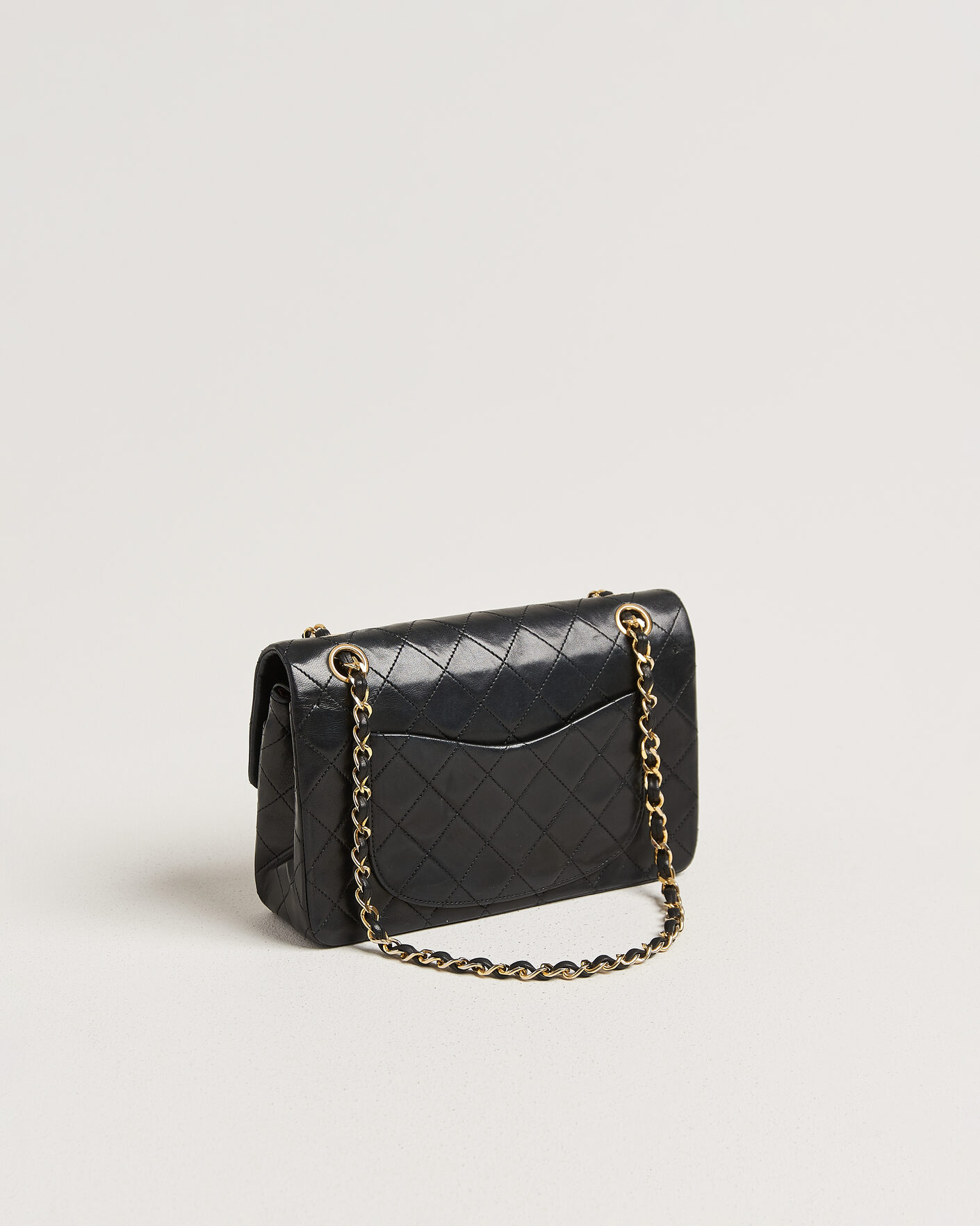 Herre | Pre-Owned & Vintage Bags | Chanel Pre-Owned | Classic Small Double Flap Bag Black