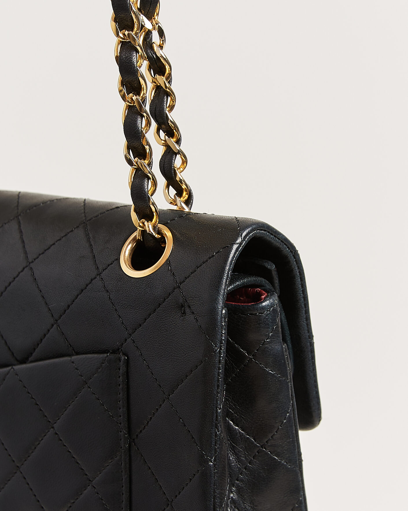 Herre | Chanel Pre-Owned Classic Small Double Flap Bag Black | Chanel Pre-Owned | Classic Small Double Flap Bag Black