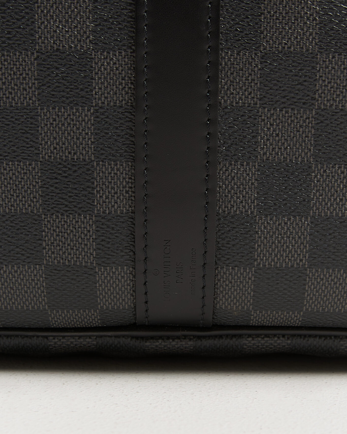 Herre | Pre-Owned & Vintage Bags | Louis Vuitton Pre-Owned | Keepall 55 Bandouliére Damier Graphite
