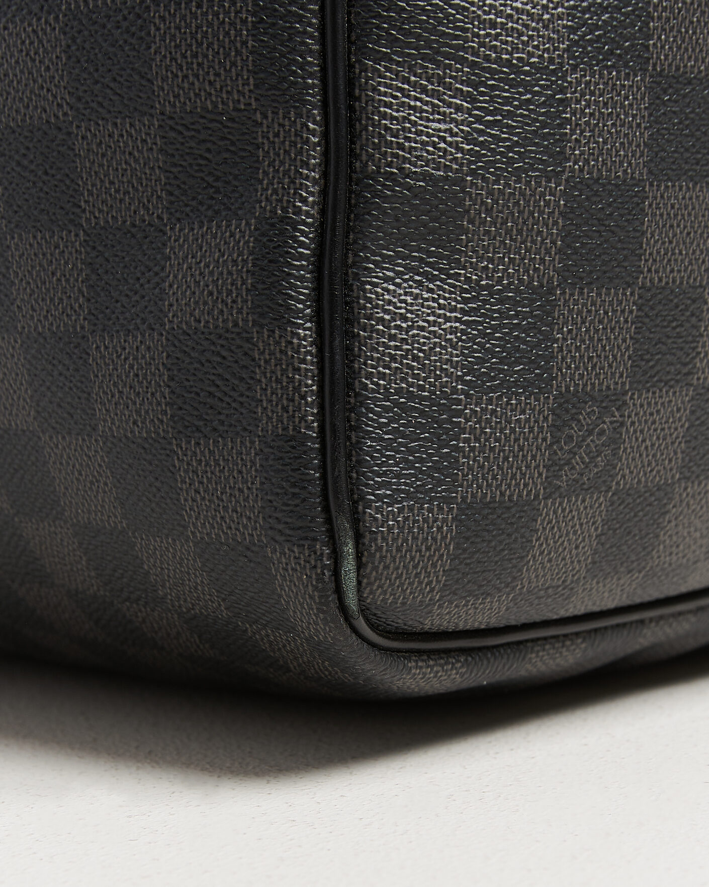 Herre | Pre-Owned & Vintage Bags | Louis Vuitton Pre-Owned | Keepall 55 Bandouliére Damier Graphite