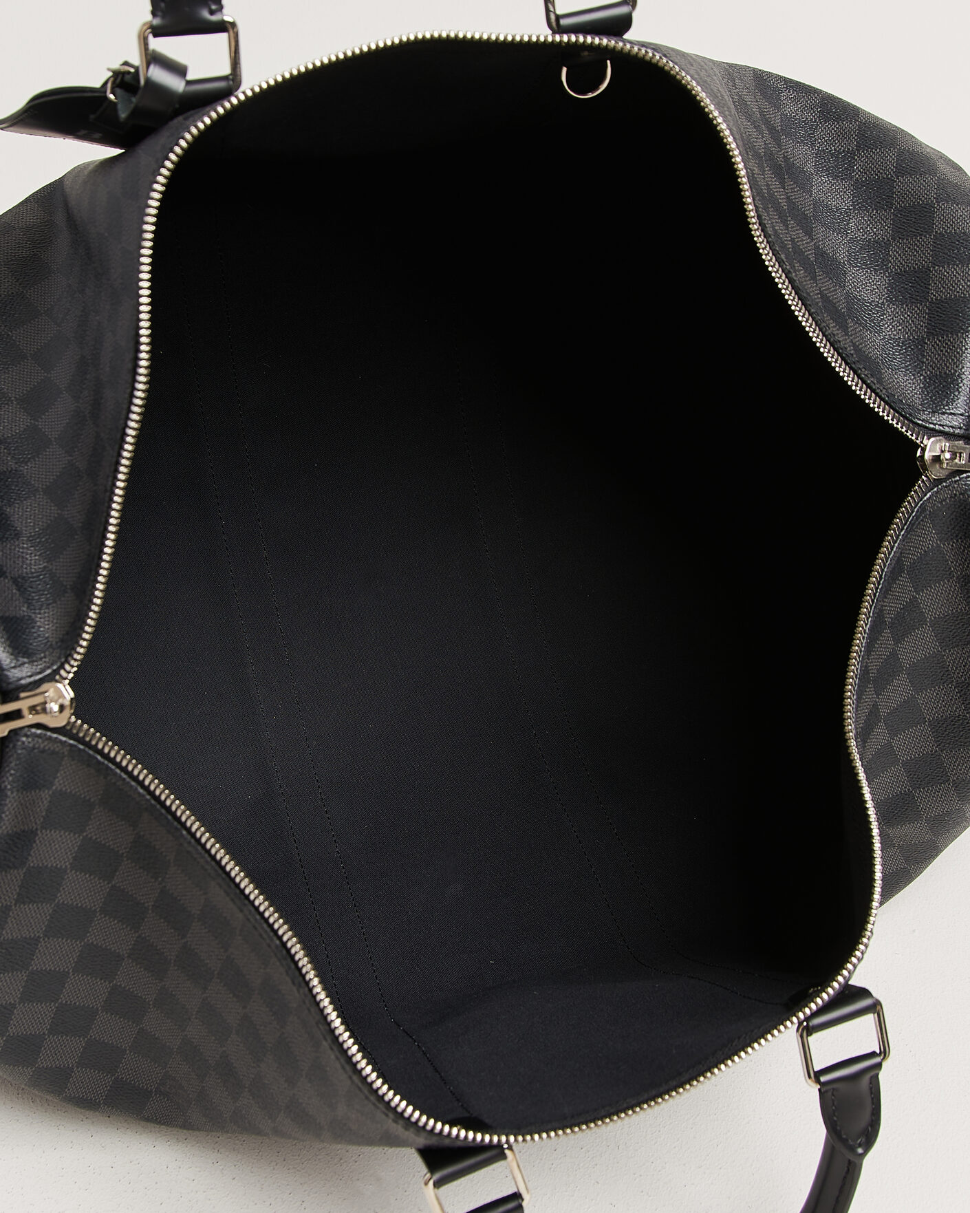 Herre | Pre-Owned & Vintage Bags | Louis Vuitton Pre-Owned | Keepall 55 Bandouliére Damier Graphite