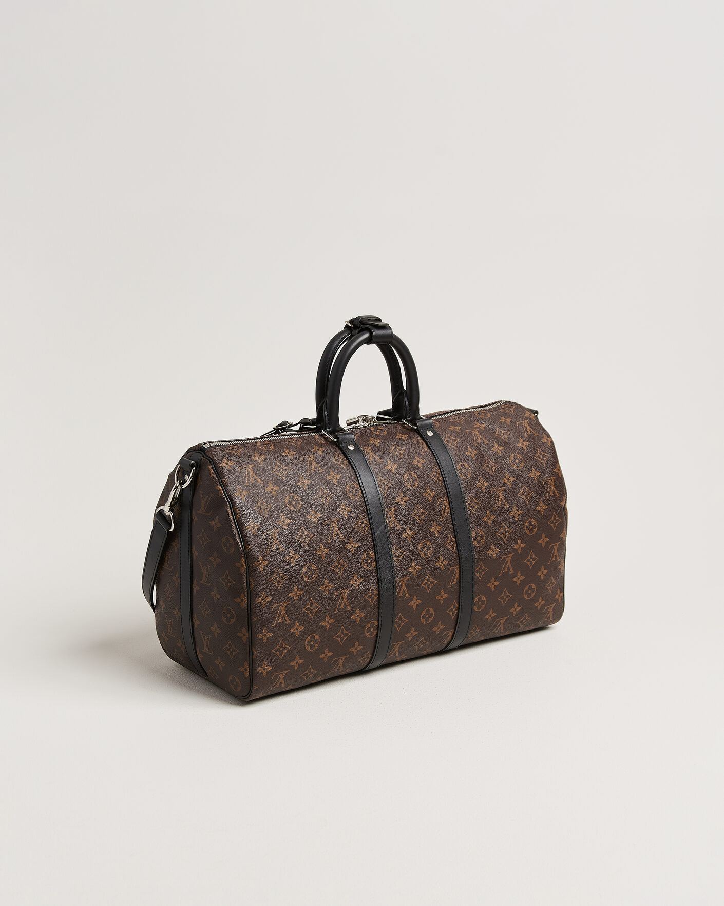 Herre | Pre-Owned & Vintage Bags | Louis Vuitton Pre-Owned | Keepall 45 Bandouliére Monogram Macassar