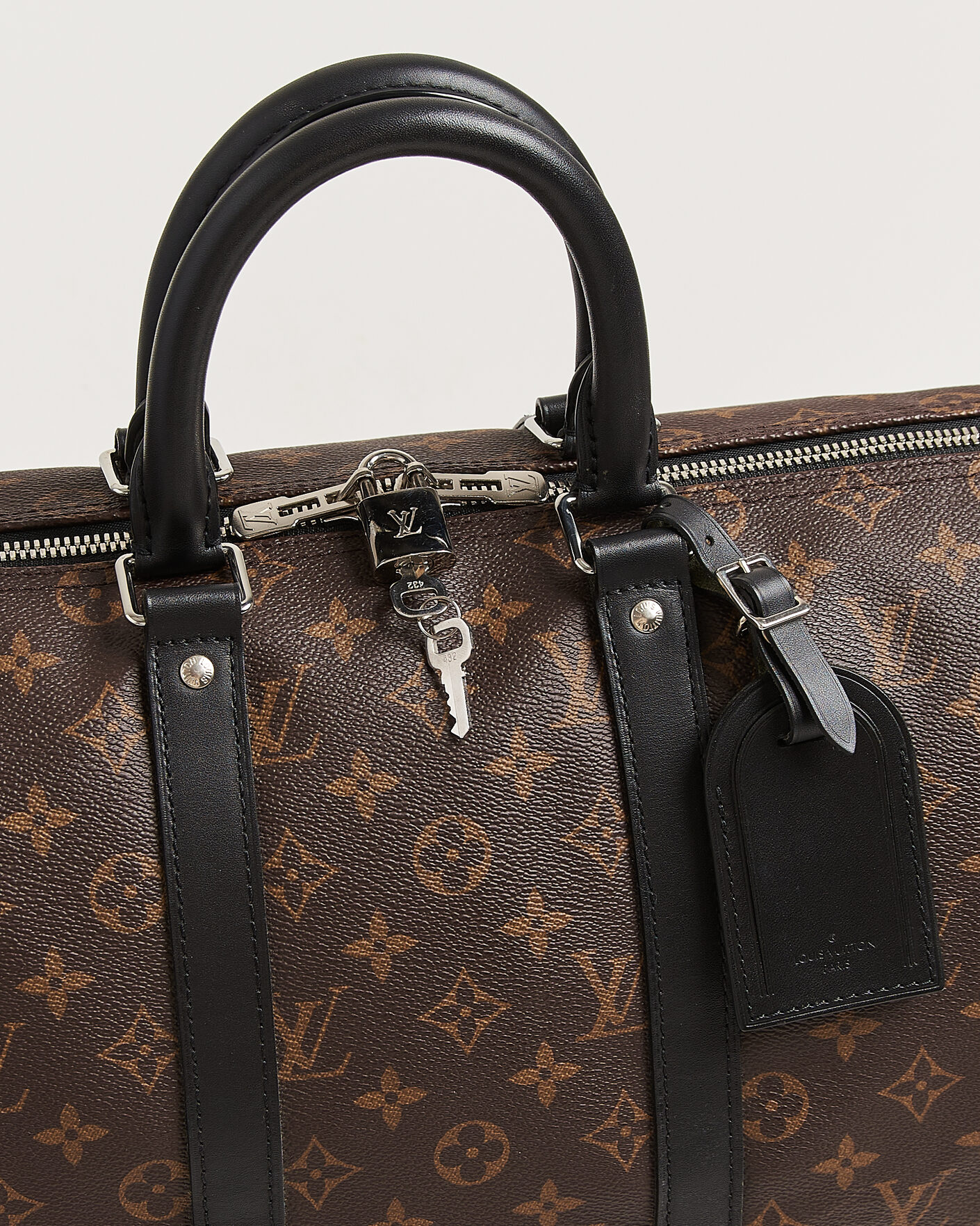 Herre | Pre-Owned & Vintage Bags | Louis Vuitton Pre-Owned | Keepall 45 Bandouliére Monogram Macassar